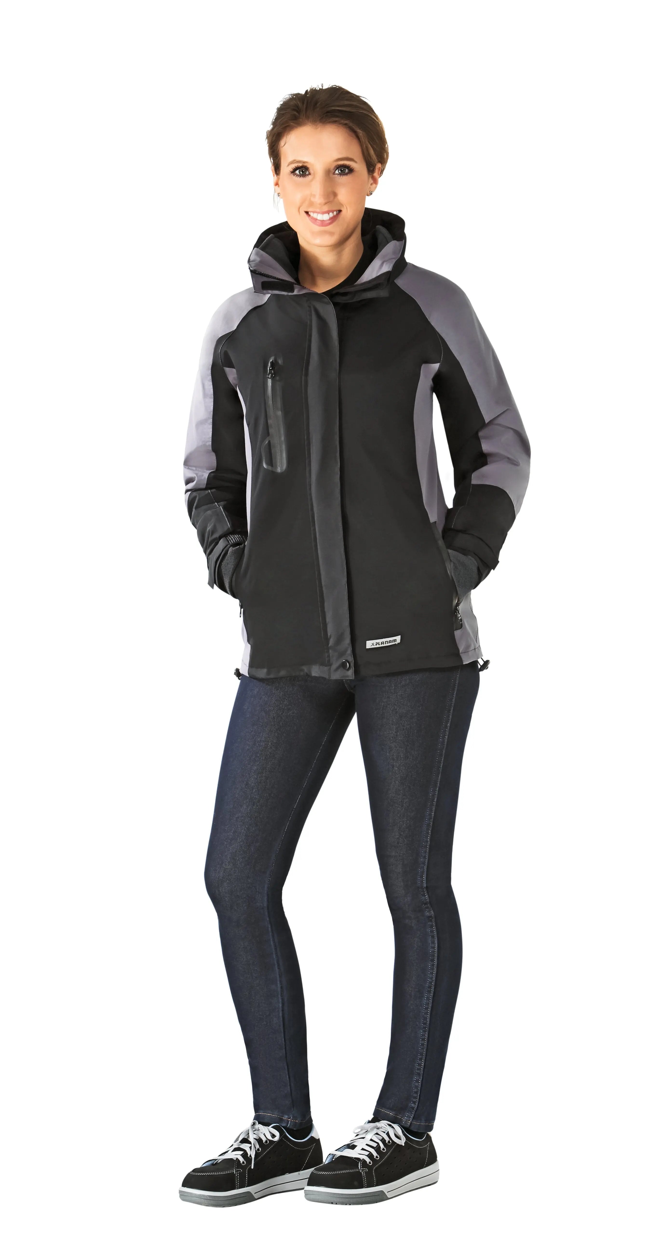 Shape Damen Jacke Damen Ganzjährig Planam schwarz - KERA Arbeitsschutz