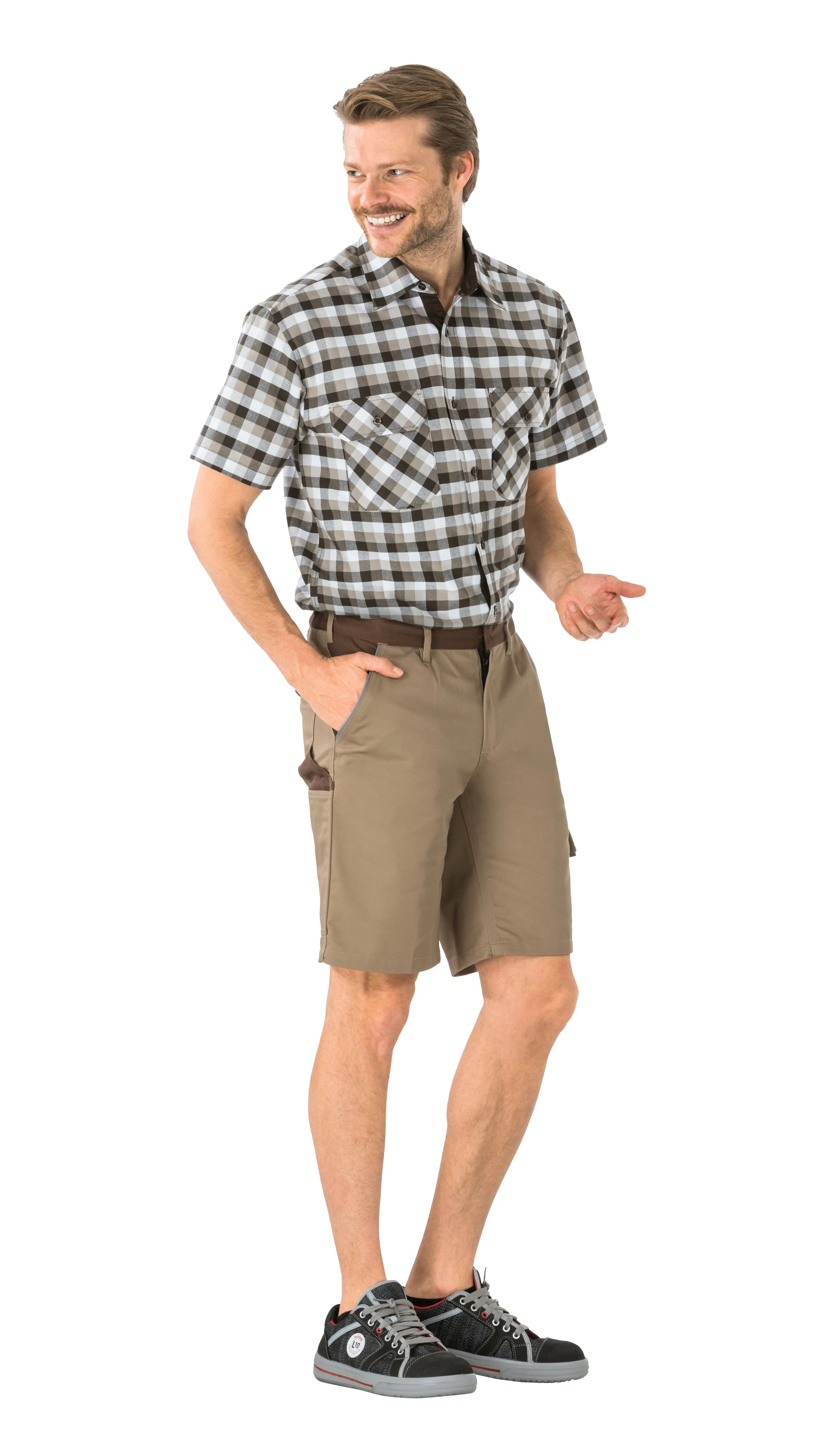 Shorts Herren Sommer Planam grün - KERA Arbeitsschutz