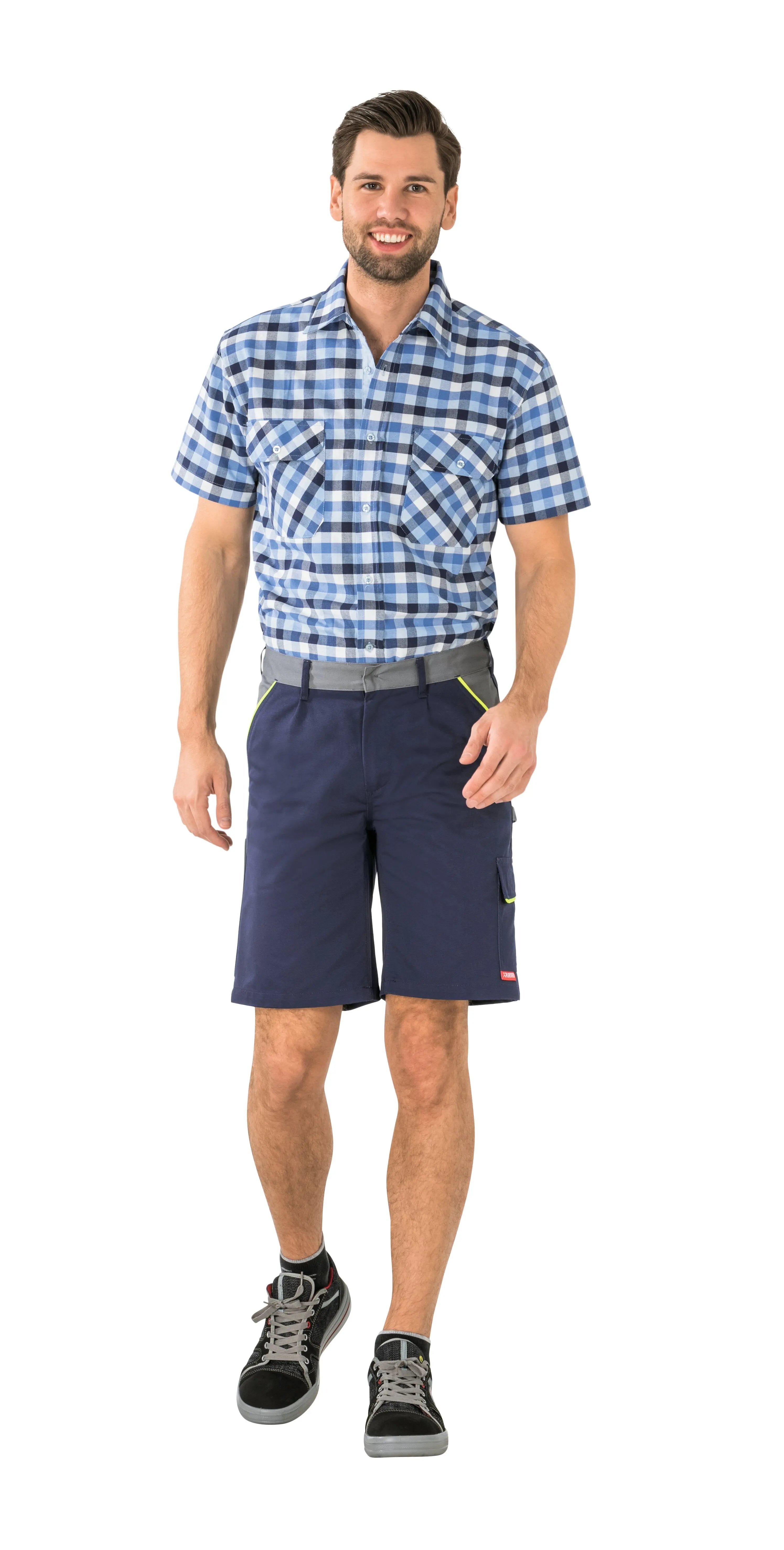 Shorts Herren Sommer Planam grün - KERA Arbeitsschutz