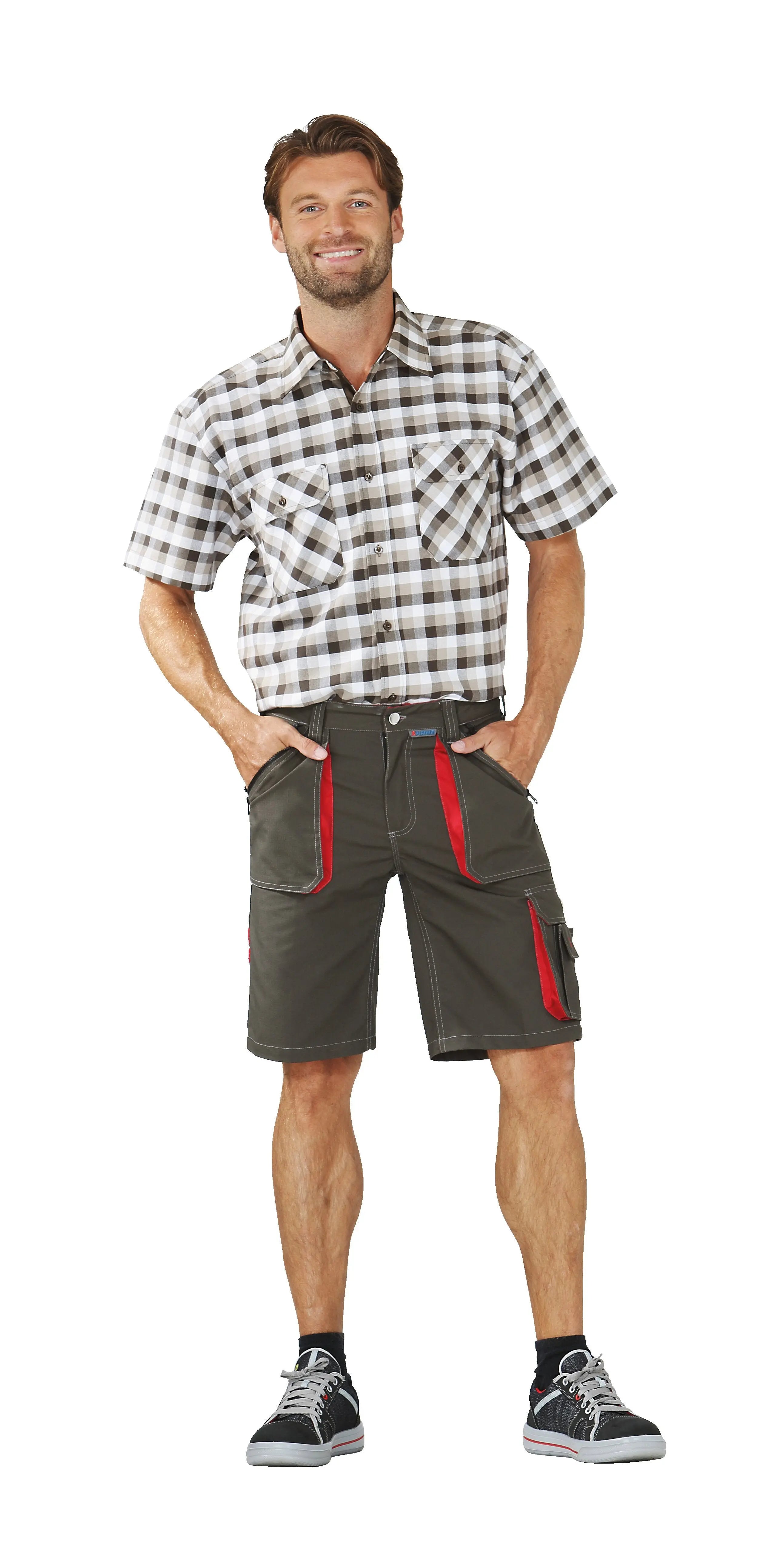 Shorts Herren Sommer Planam grün - KERA Arbeitsschutz