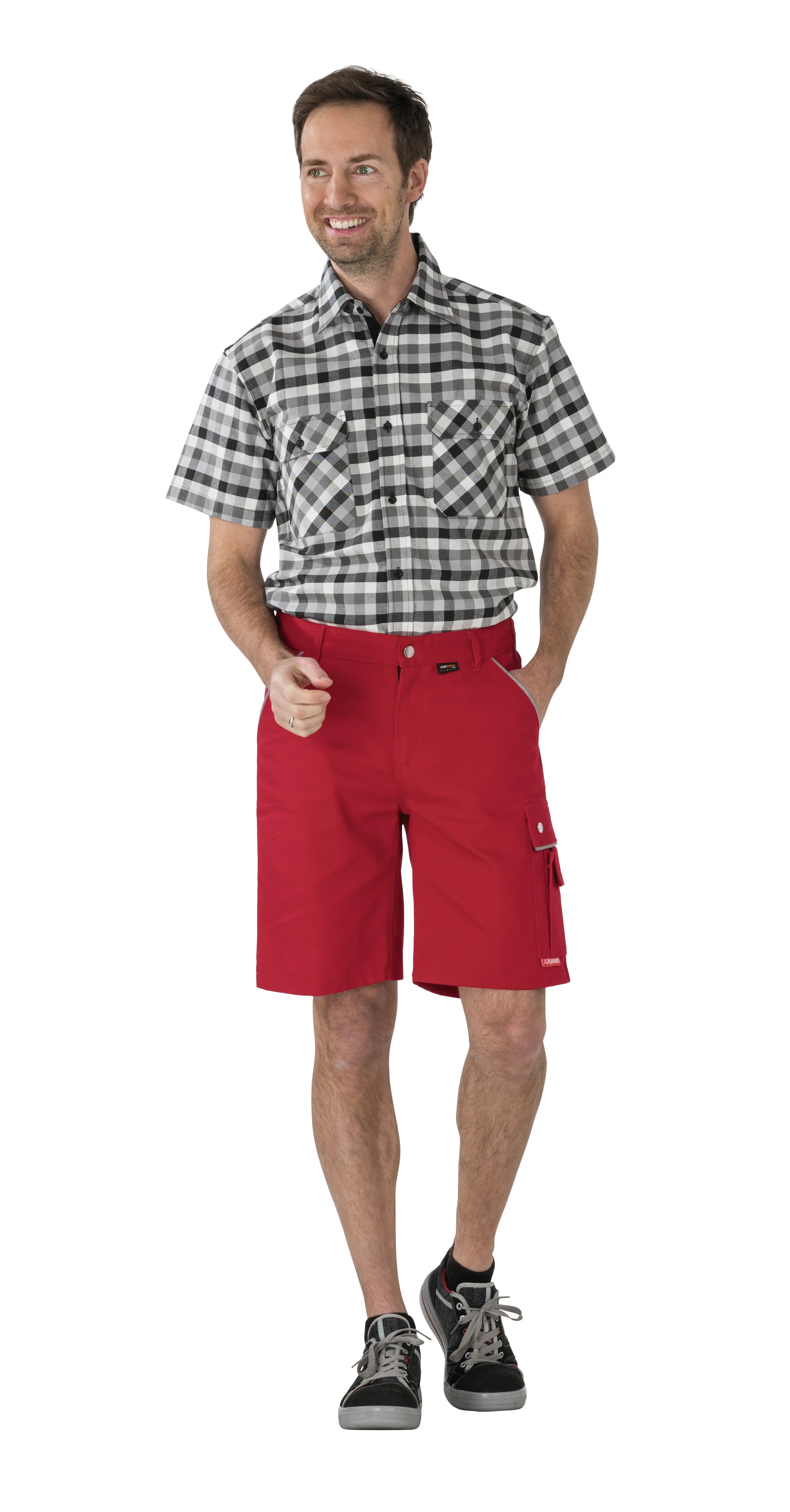 Shorts Herren Sommer Planam grün - KERA Arbeitsschutz