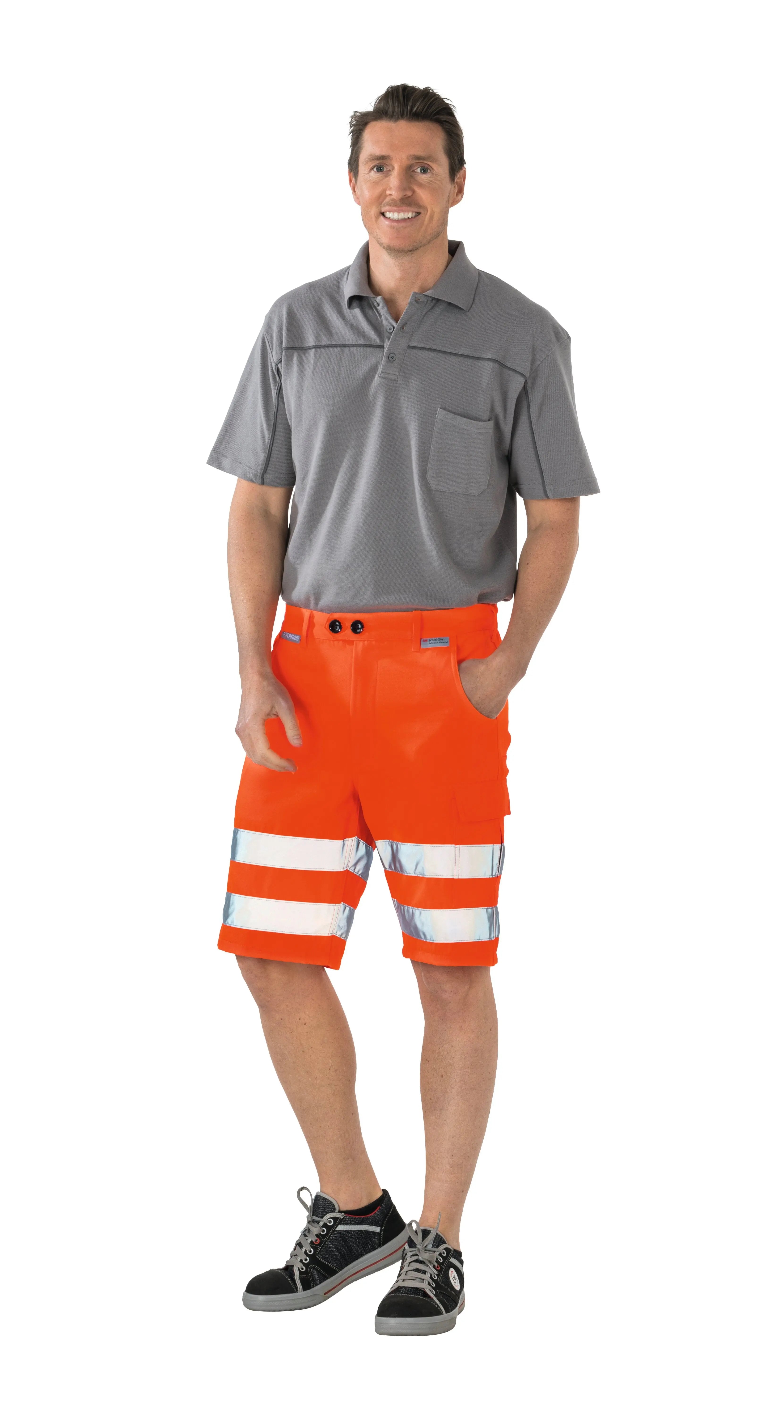 Shorts uni Herren Sommer Planam uni gelb - KERA Arbeitsschutz