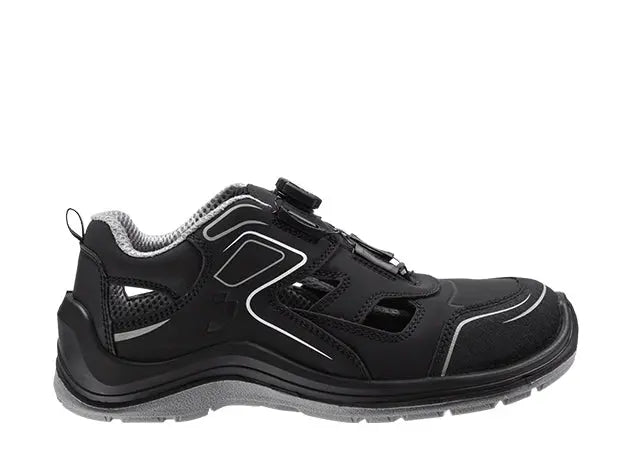 Sicherheitsschuhe FLOW S1P SANDAL TLS black SAFETY SAFETY