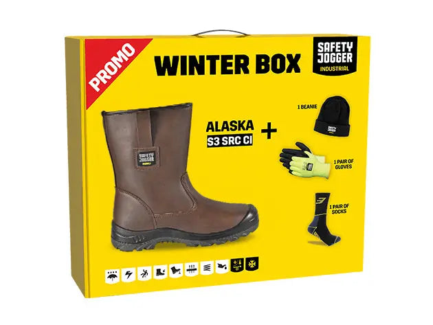 Sicherheitsschuhe PROMO ALASKA brown SAFETY SAFETY