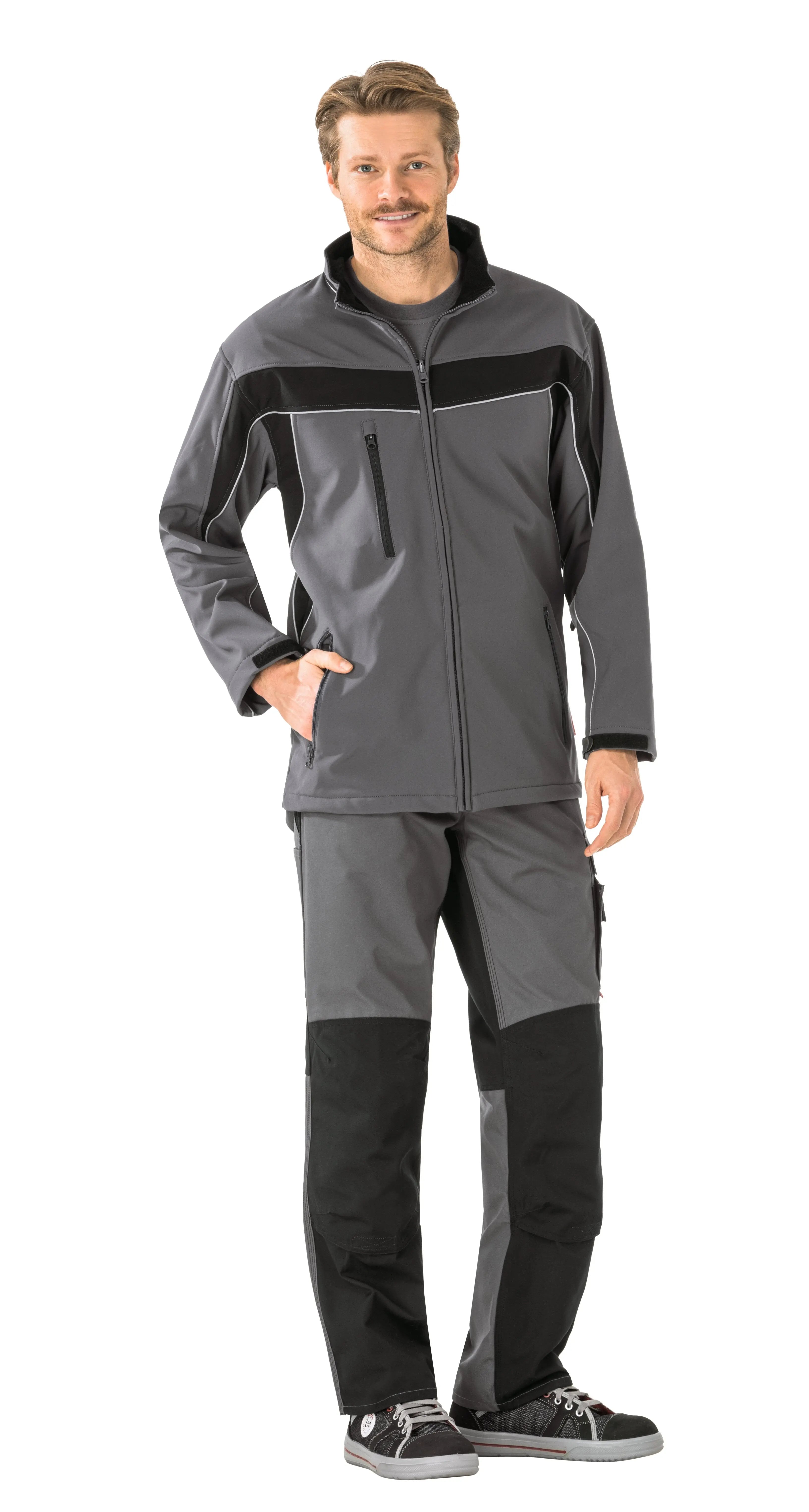 Softshelljacke Herren Ganzjährig, Frühling, Herbst Planam reinweiß - KERA Arbeitsschutz