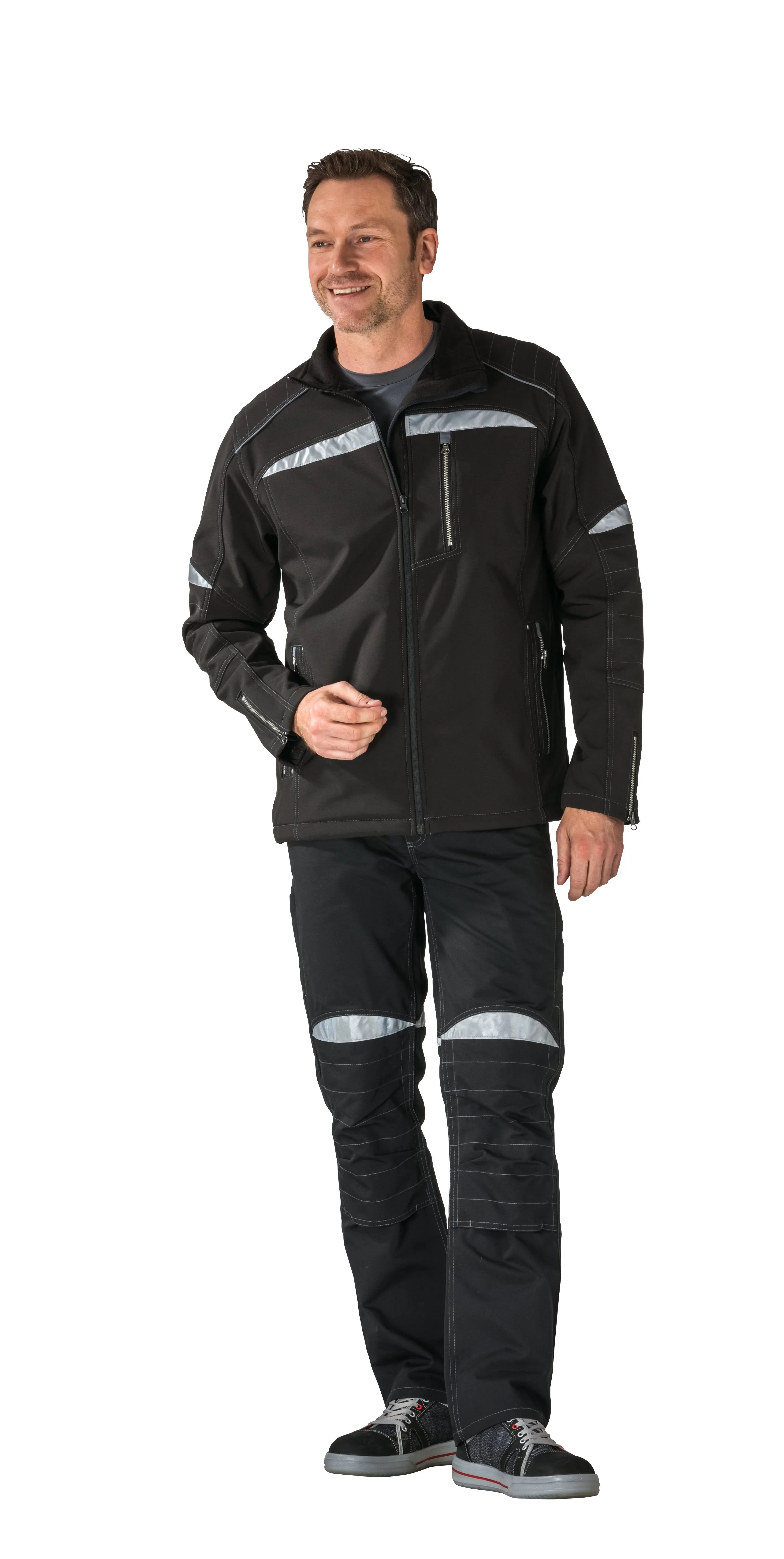 Softshelljacke Herren Ganzjährig, Frühling, Herbst Planam reinweiß - KERA Arbeitsschutz