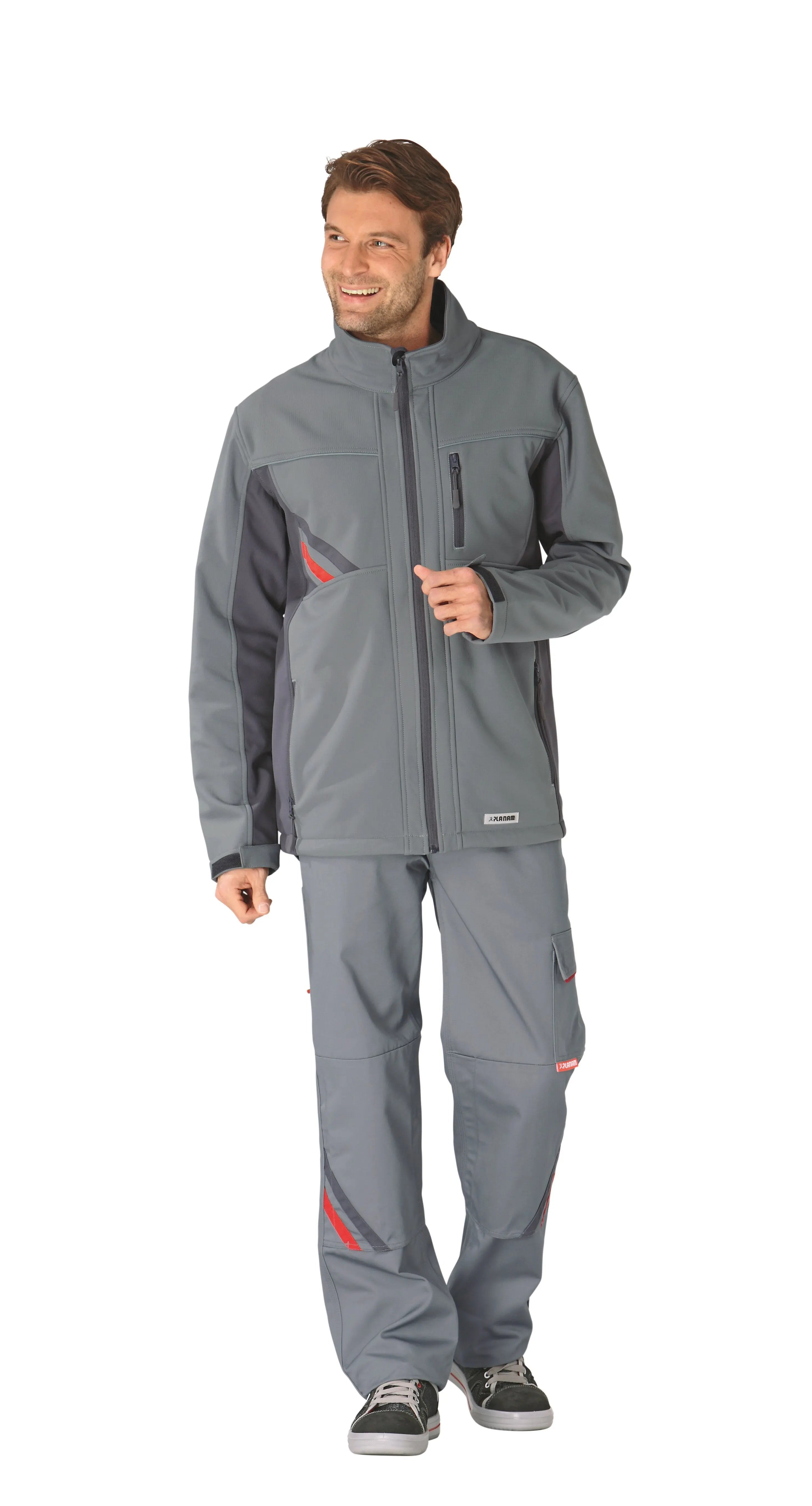 Softshelljacke Herren Ganzjährig, Frühling, Herbst Planam reinweiß - KERA Arbeitsschutz