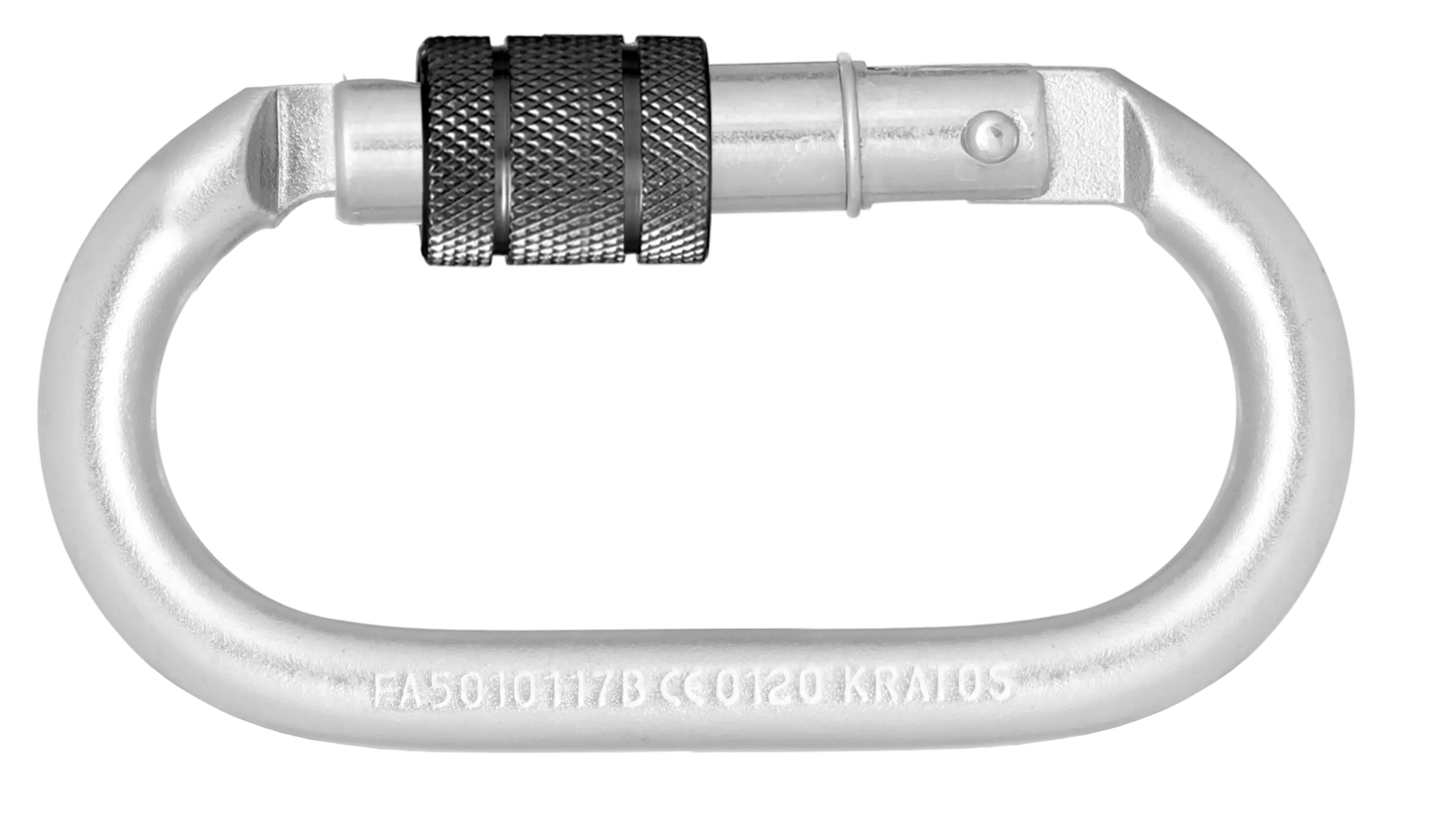 Stahl-Karabiner mit Schraubverschluss - Keylock Version