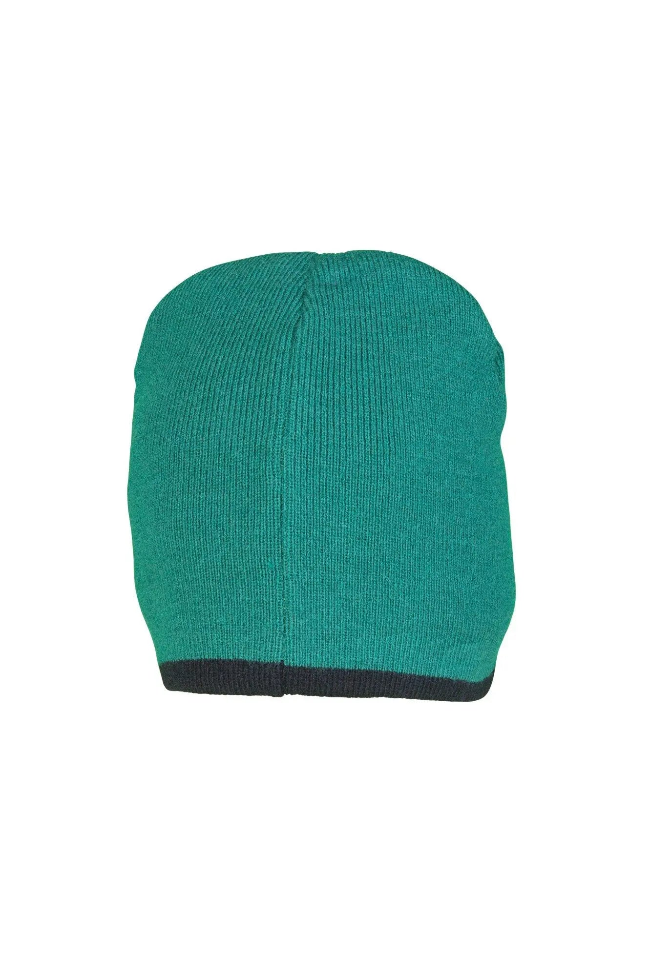 Strickmütze 2-farbig Unisex Winter Planam grün - KERA Arbeitsschutz