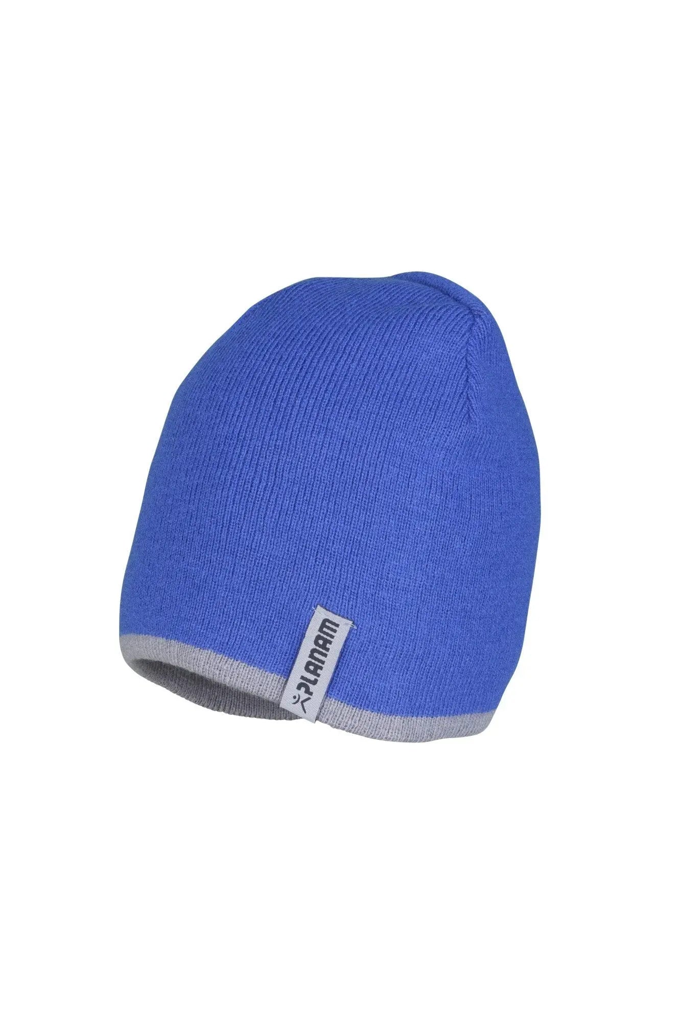 Strickmütze 2-farbig Unisex Winter Planam grün - KERA Arbeitsschutz