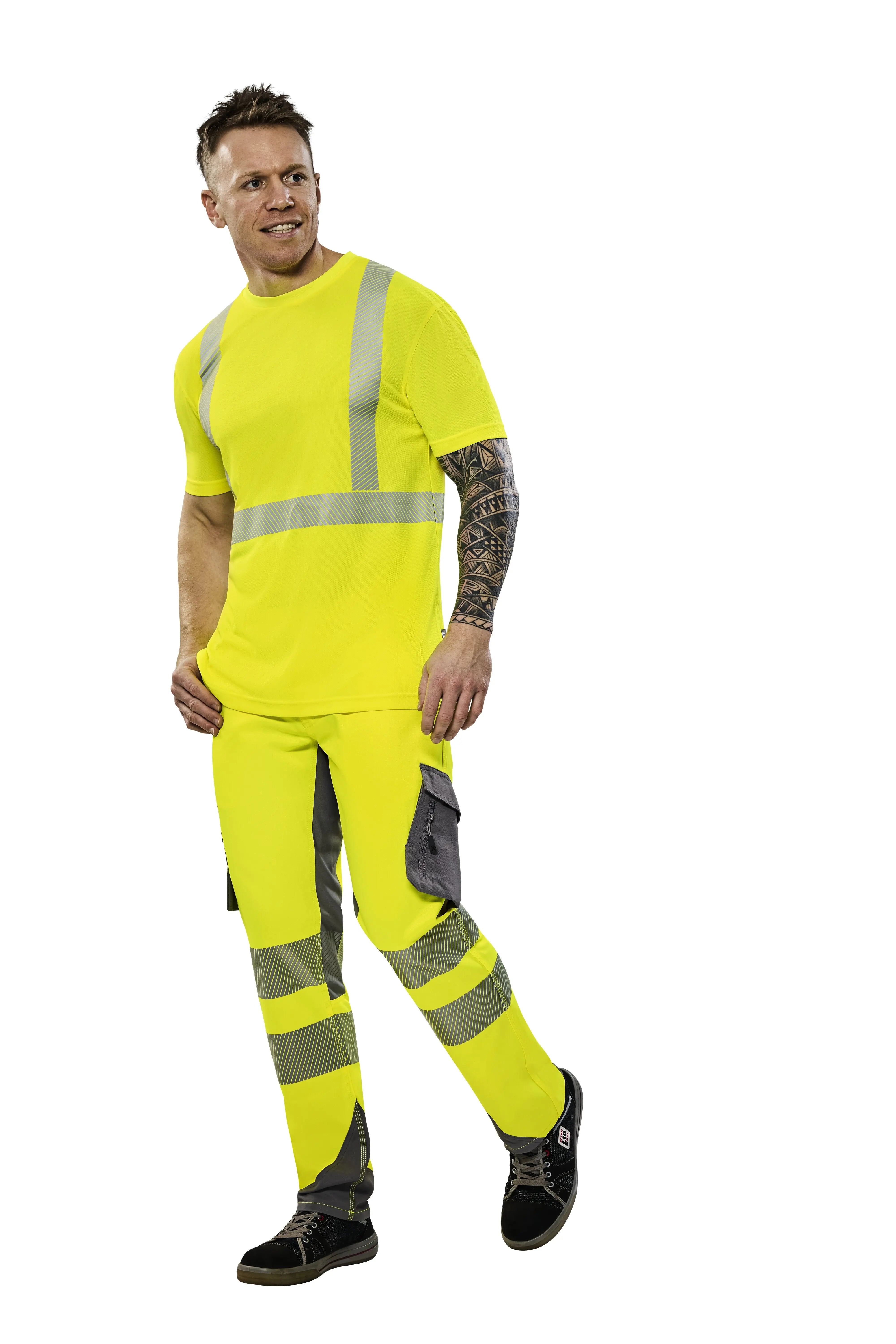T-Shirt kurzarm Unisex Sommer Planam gelb - KERA Arbeitsschutz