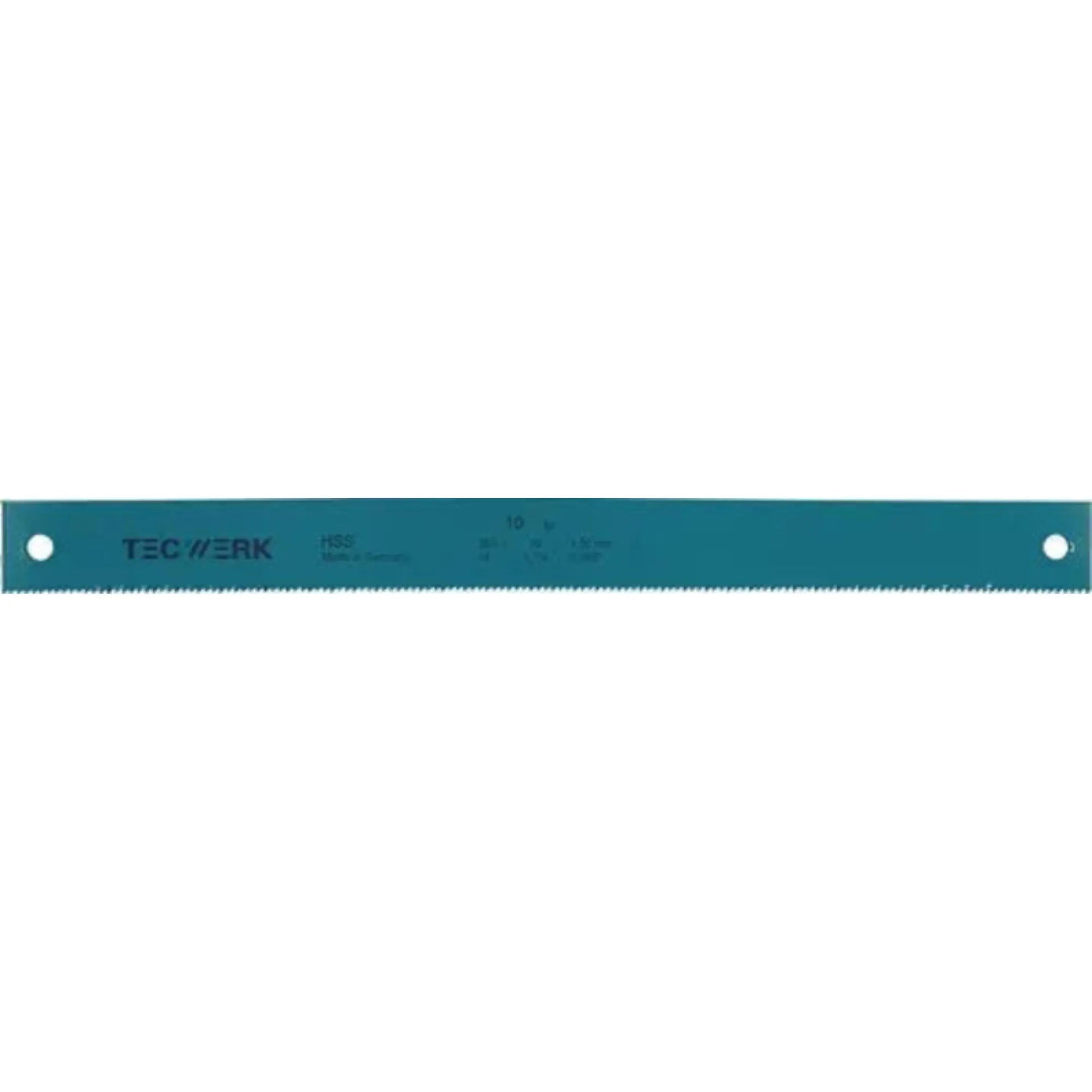 TECWERK Maschinensägeblatt Länge 300 mm Breite 25 mm Stärke 1.6 mm Loch-Ø 8.5 mm Zähne per Zoll 10 