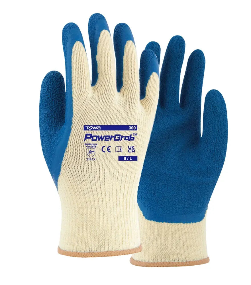 TOWA® Baumwoll-/Polyester-Strickhandschuhe PowerGrab® - KERA Arbeitsschutz