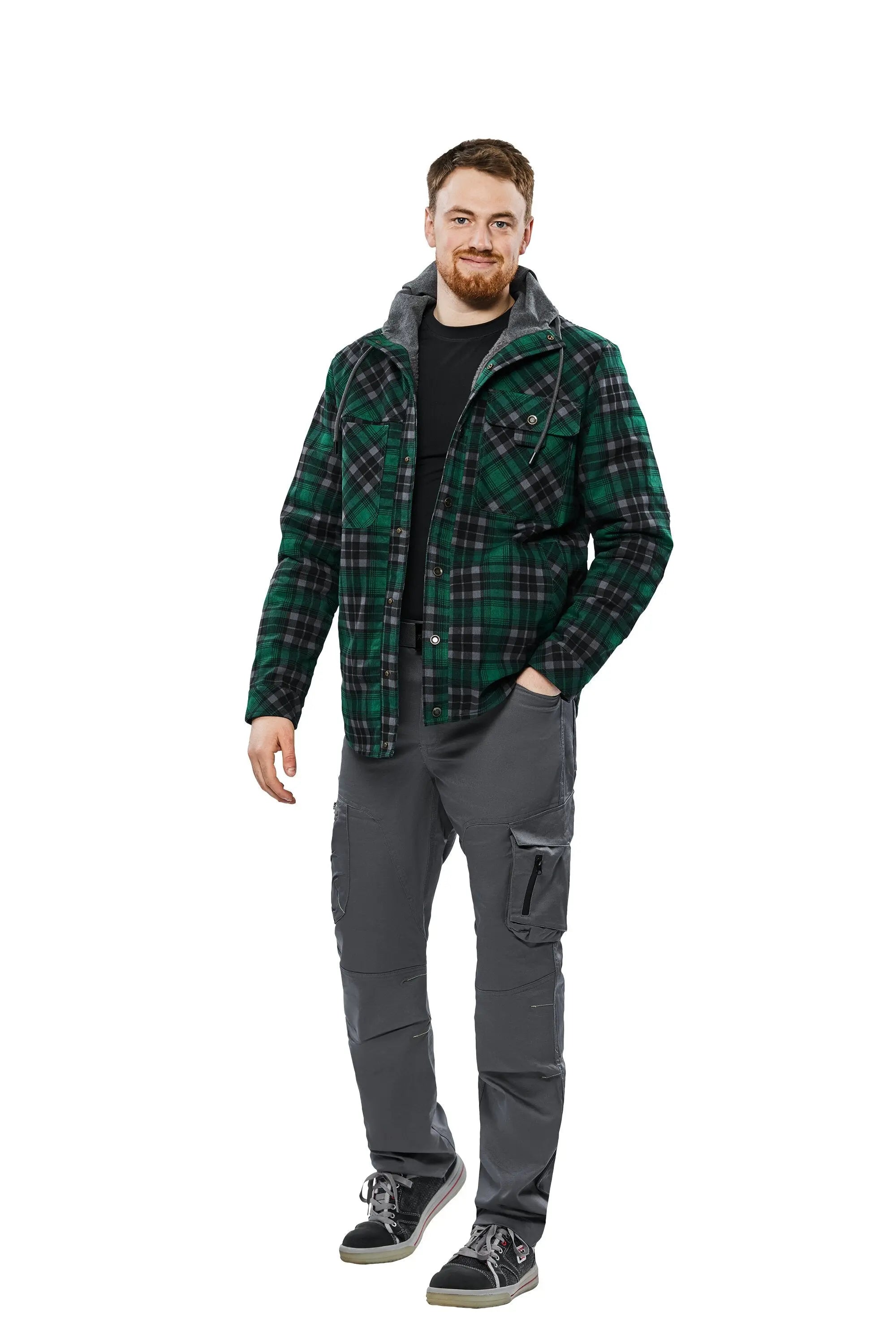 Thermohemd Herren Herbst, Ganzjährig, Frühling Planam grün - KERA Arbeitsschutz