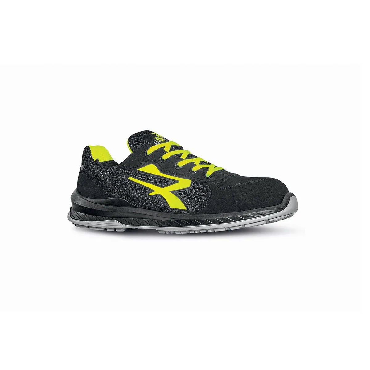 U-Power Sicherheitshalbschuhe S1PS MARSIGLIA s ESD BLACK / YELLOW FLUO 