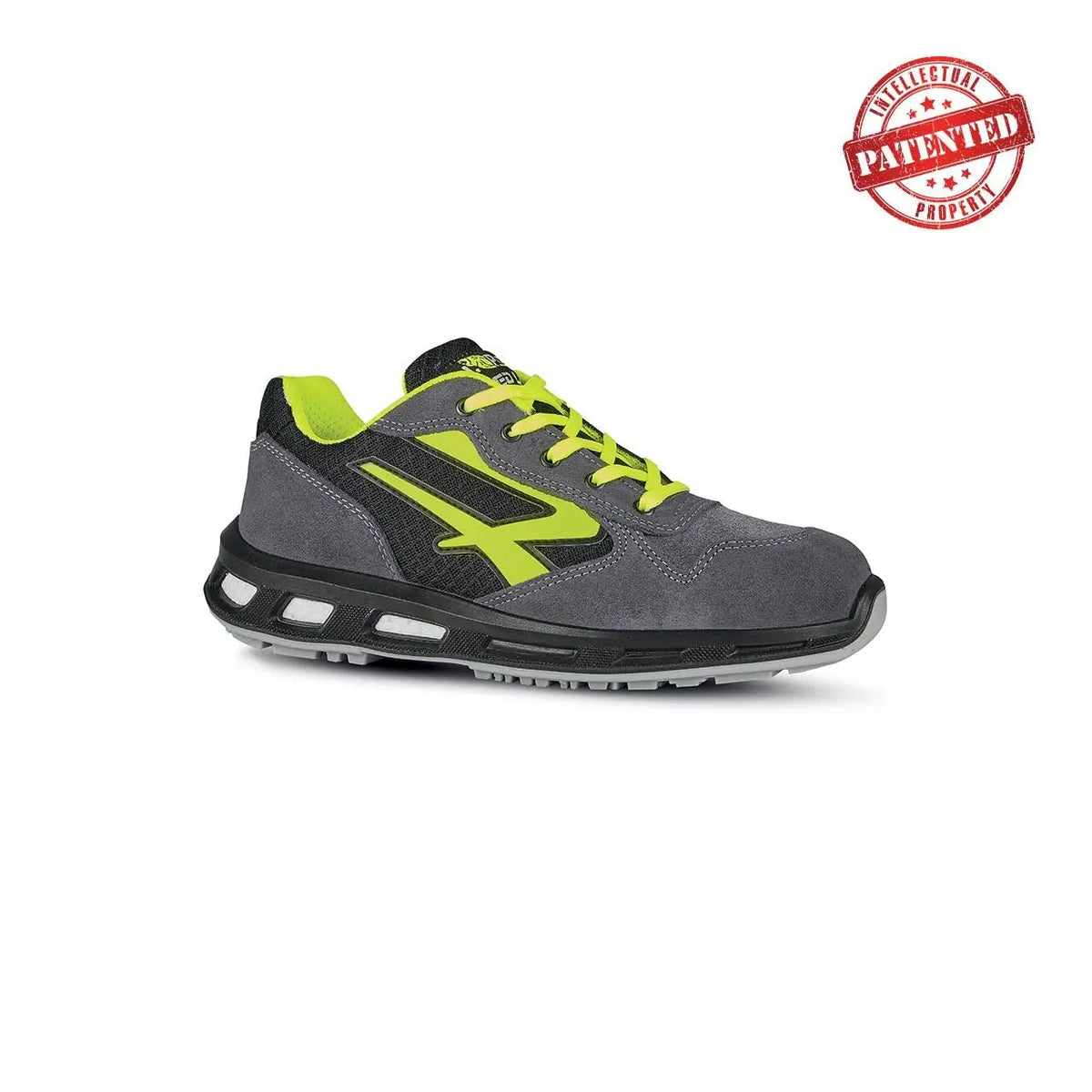 U-Power Sicherheitshalbschuhe S1PS YELLOW s ESD GREY / YELLOW FLUO 