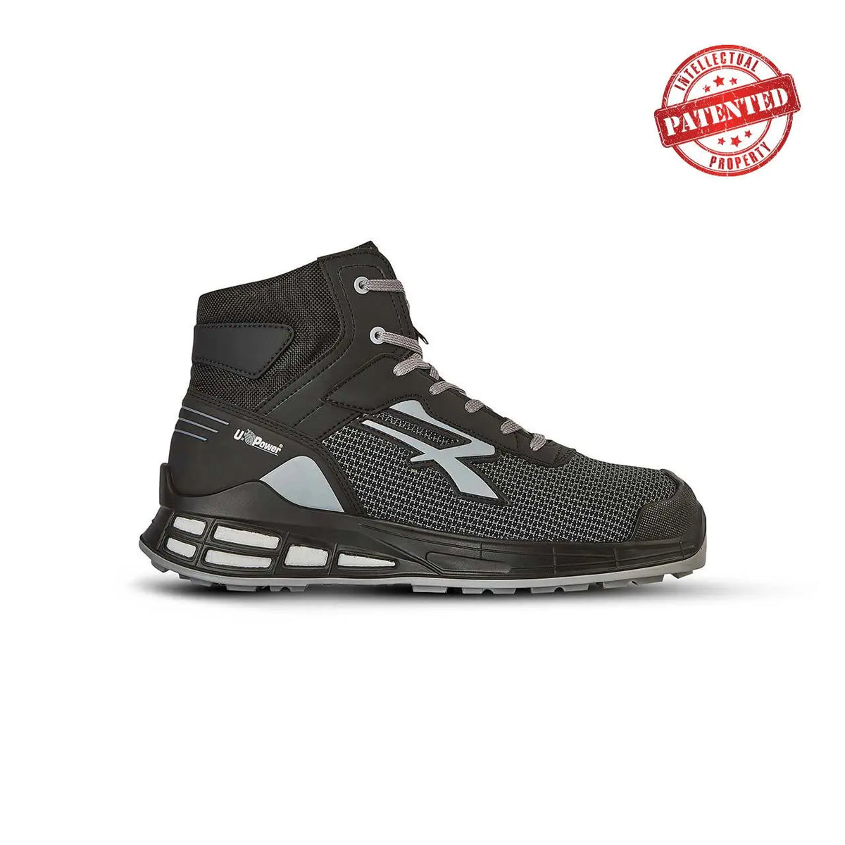 U-Power Sicherheitshochschuhe S3S FANTOM s ESD BLACK / GREY 