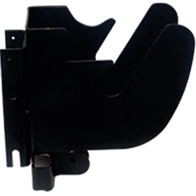 Universaladapterplatte zur Höhensicherungsgerätes mit integrierter Rettungsfunktion auf Dreibein mit Umlenkrollen-Doppelkopf 