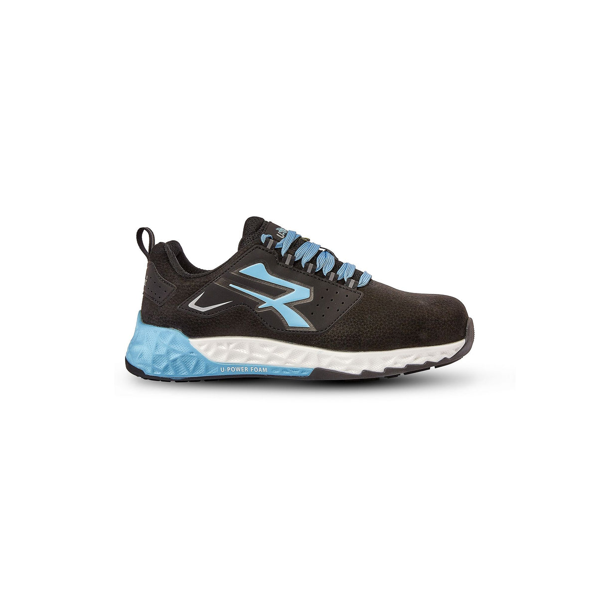 U-Power Sicherheitshalbschuhe S3S VELARYON ESD BLACK / BABY BLUE
