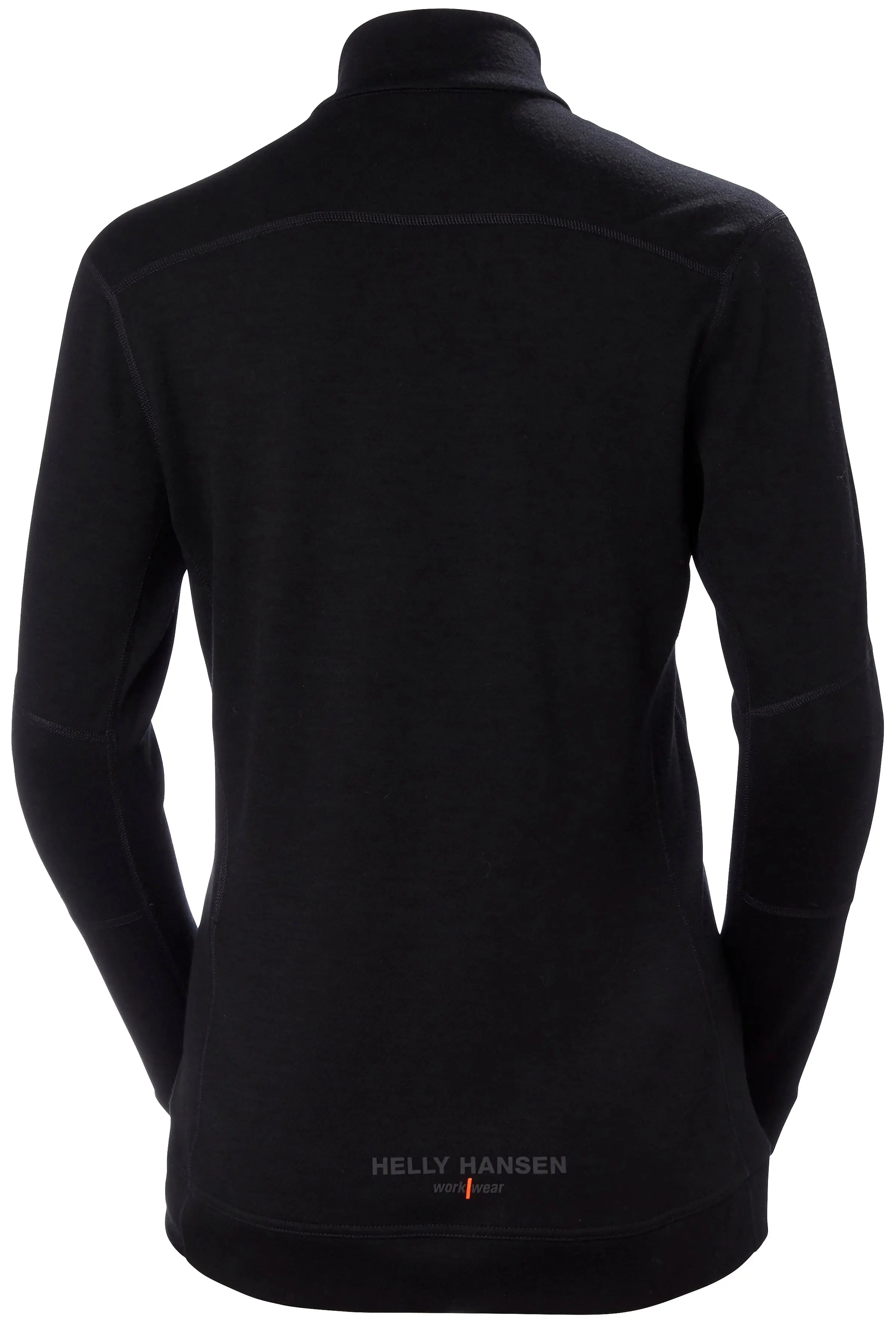 W HH LIFA MERINO HALF ZIP 