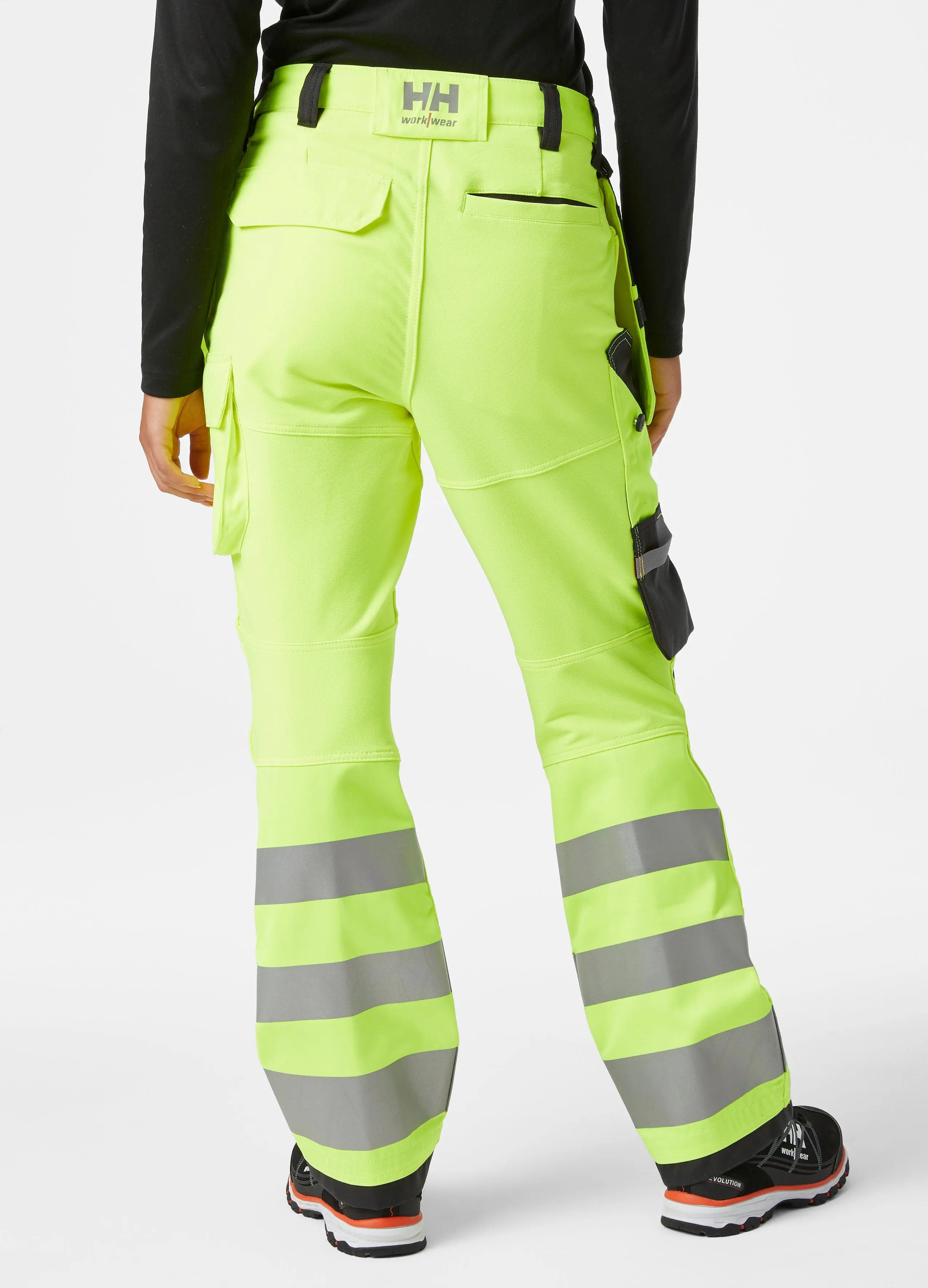 W LUNA HI VIS CONS PANT CL 2 