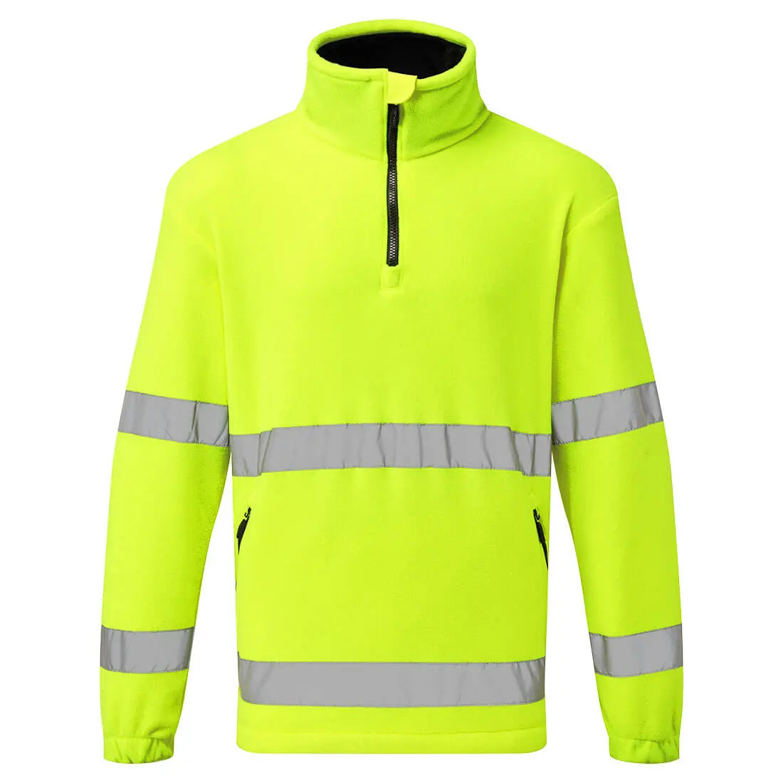Warnschutz 1/2 Zip Fleece F302 - KERA Arbeitsschutz