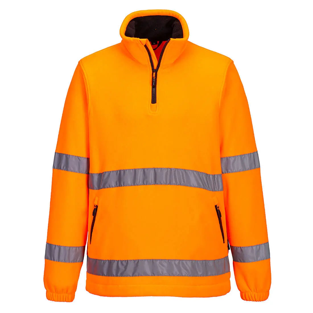 Warnschutz 1/2 Zip Fleece F302 - KERA Arbeitsschutz