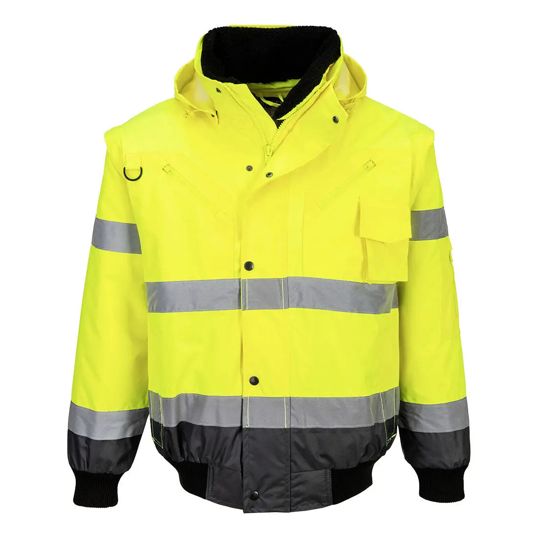 Warnschutz 3-in-1 Kontrast Pilotjacke  C465 - KERA Arbeitsschutz