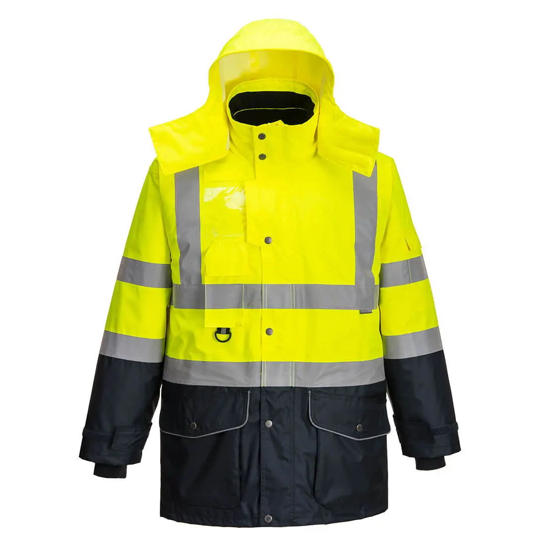 Warnschutz 7-in-1 Kontrast Verkehrsjacke atmungsaktiv  S426 - KERA Arbeitsschutz