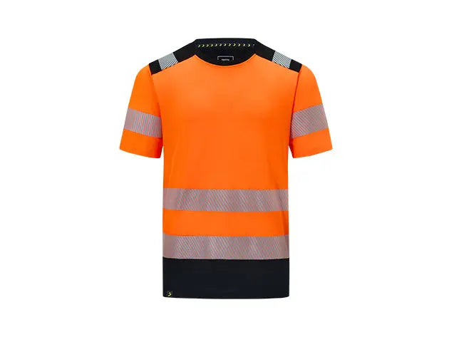 T-Shirts Orange/Schwarz Safety Jogger Workwear SCUTI COTTON TSHIRT 
