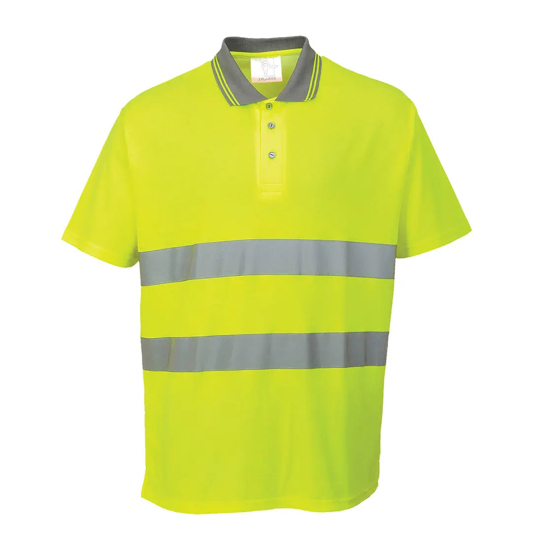 Warnschutz Cotton Comfort Poloshirt kurzarm  S171 - KERA Arbeitsschutz