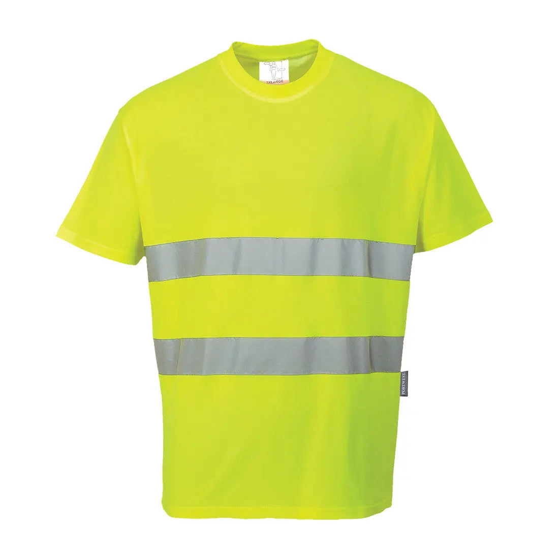 Warnschutz Cotton Comfort-T-Shirt kurzarm  S172 - KERA Arbeitsschutz