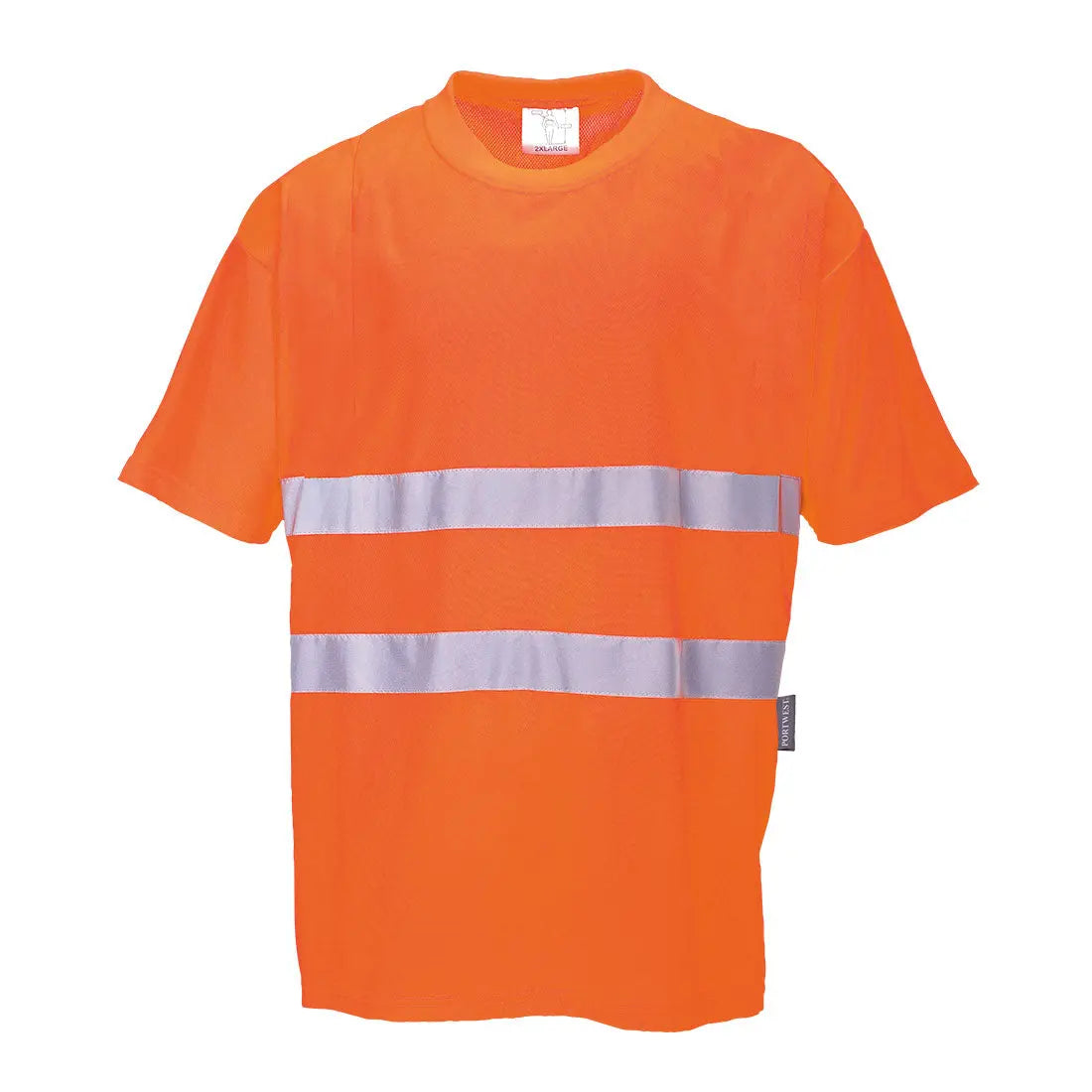 Warnschutz Cotton Comfort-T-Shirt kurzarm  S172 - KERA Arbeitsschutz