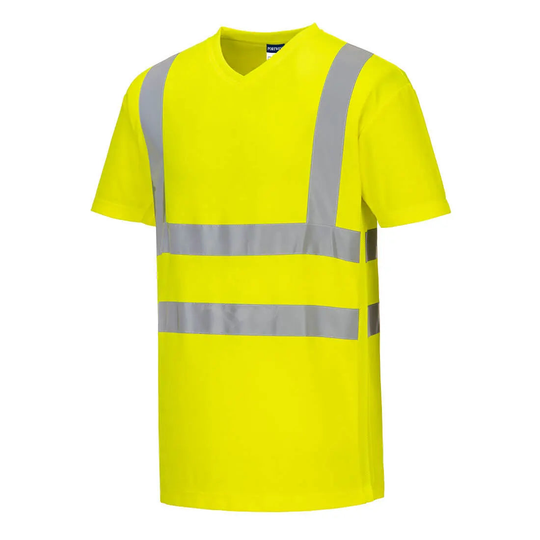 Warnschutz Cotton Comfort T-Shirt mit MeshAir Einsatz kurzarm  S179 - KERA Arbeitsschutz
