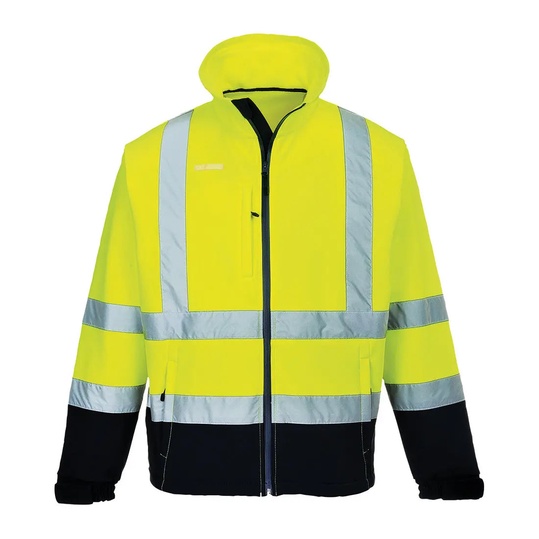 Warnschutz Kontrast Softshell-Jacke (3L) S425 - KERA Arbeitsschutz