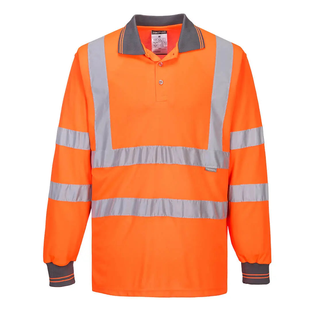 Warnschutz Poloshirt langarm  S277 - KERA Arbeitsschutz