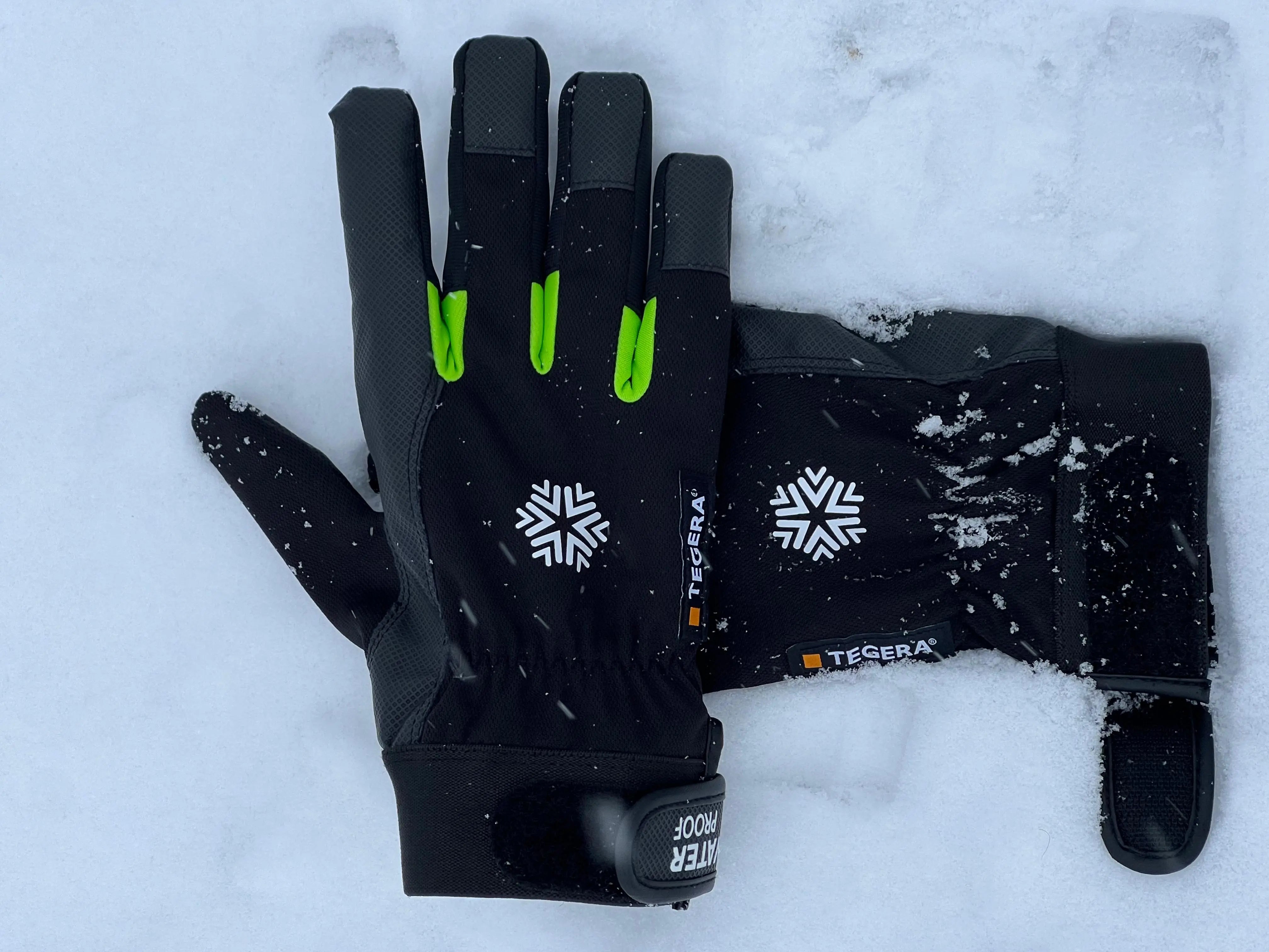 Winter Handschuhe TEGERA 517 gefüttert und wasserdicht 6 Paar