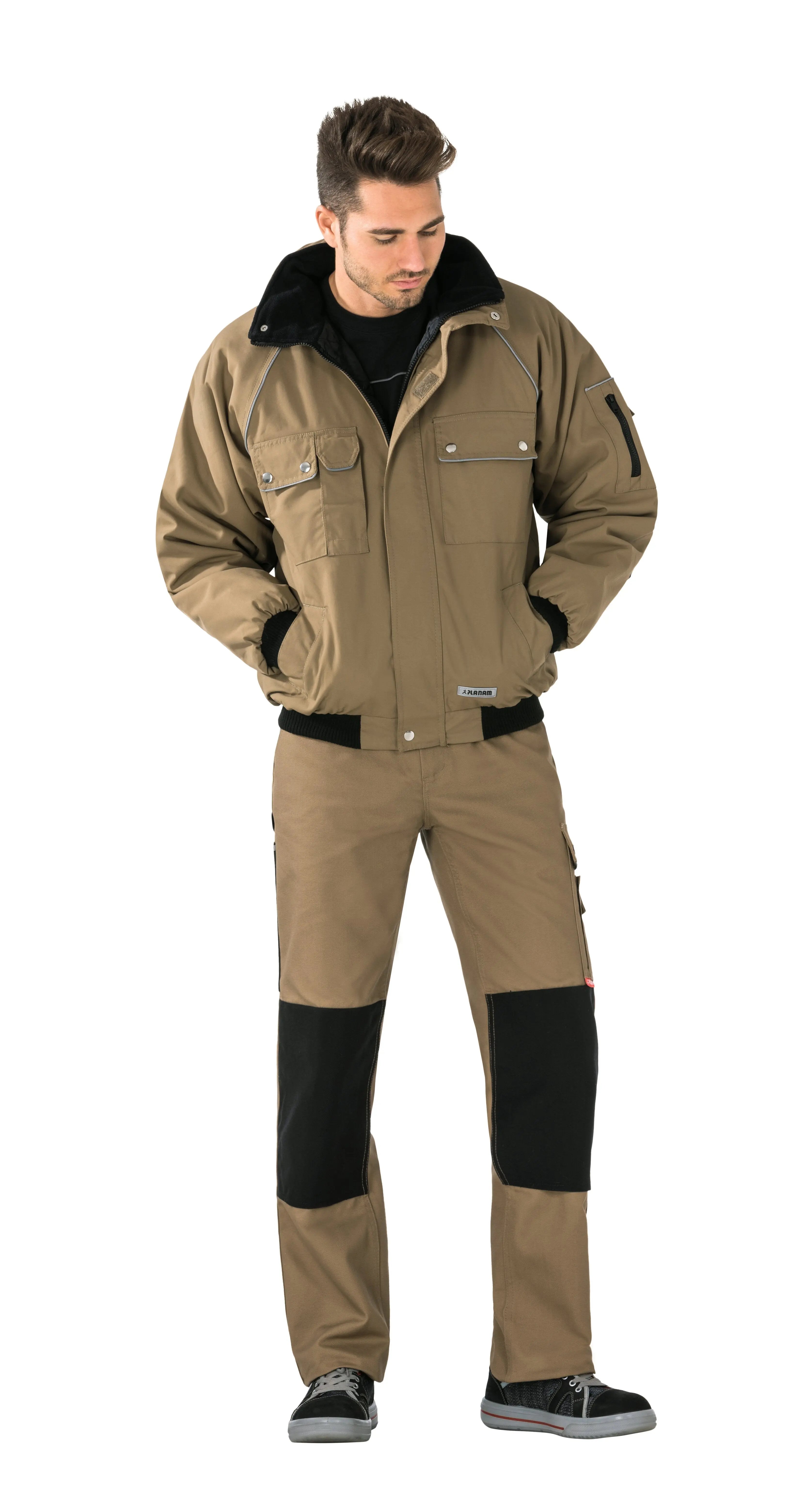 Winterblouson Herren Winter Planam schwarz - KERA Arbeitsschutz
