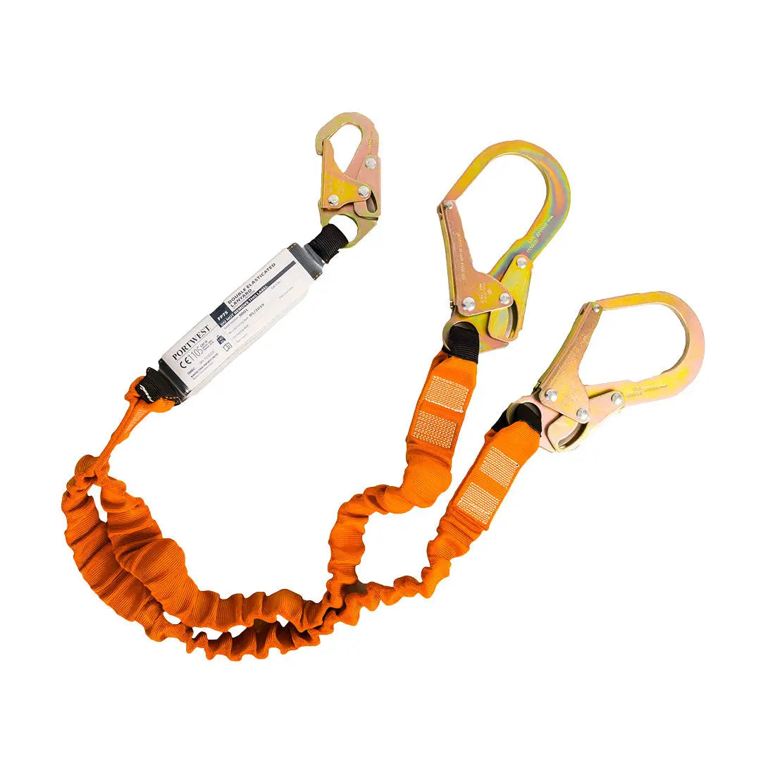 elastisches Y-Verbindungsmittel mit Bandfalldämpfer bis 140kg FP75 - KERA Arbeitsschutz