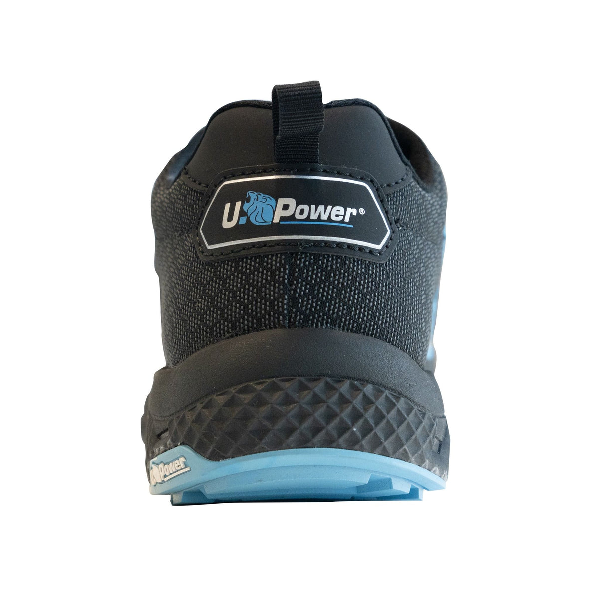 U-Power Sicherheitsschuhe S3S FLEXOR ESD BLACK / BLUE FLUO