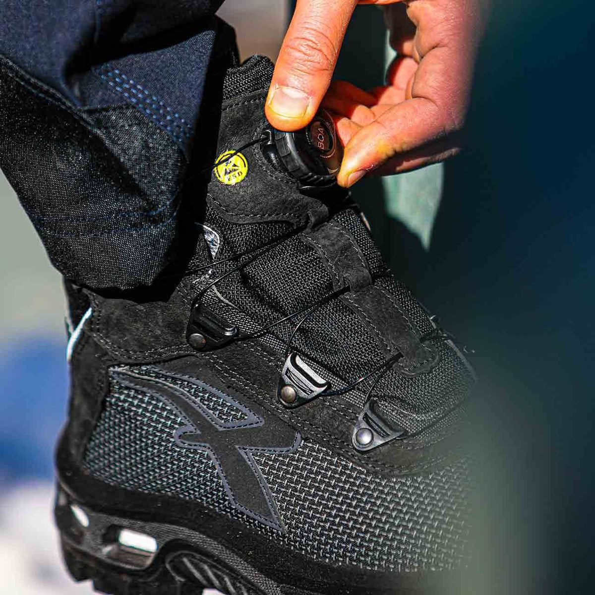 U-Power Sicherheitshochschuhe S7S KORA s BLACK