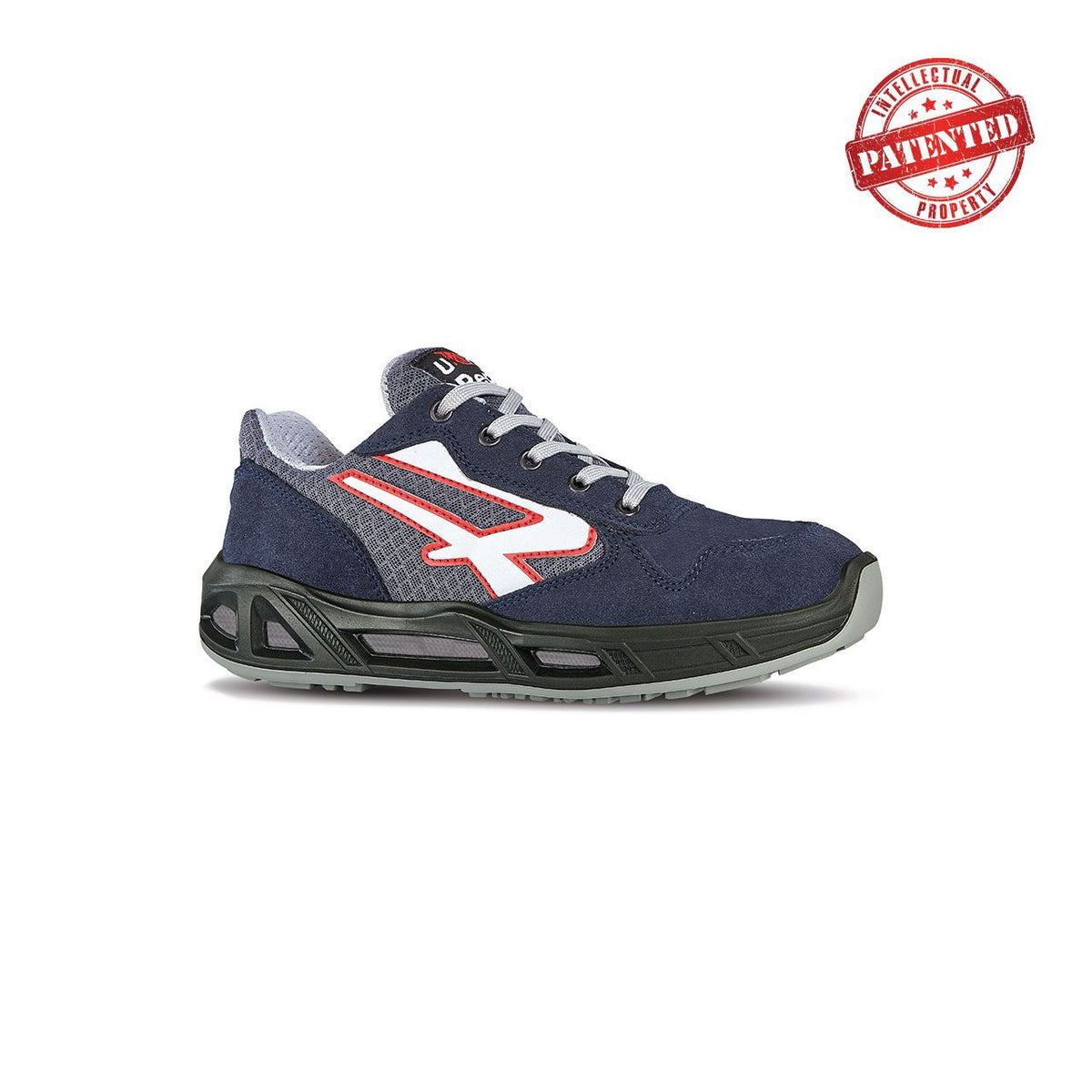 U-Power Sicherheitshalbschuhe S1PS ACTIVE CARPET s ESD DARK BLUE / GREY