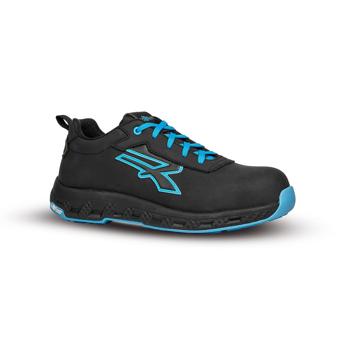 U-Power Sicherheitshalbschuhe S3S ALYX ESD BLACK / BLUE FLUO