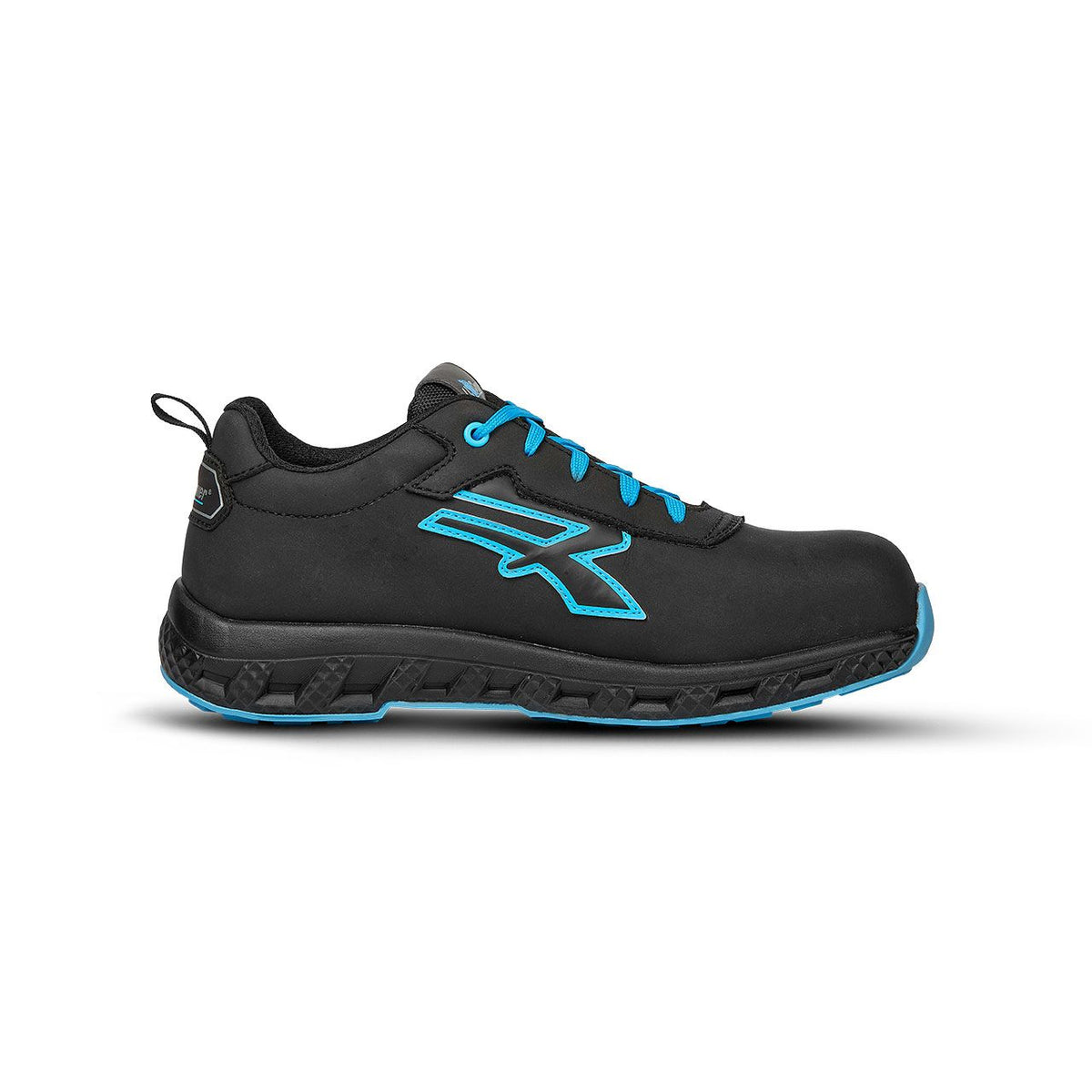 U-Power Sicherheitshalbschuhe S3S ALYX ESD BLACK / BLUE FLUO