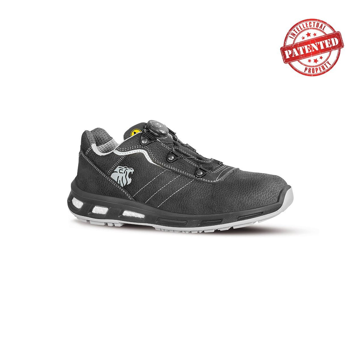 U-Power Sicherheitshalbschuhe S3S FACE s ESD BLACK