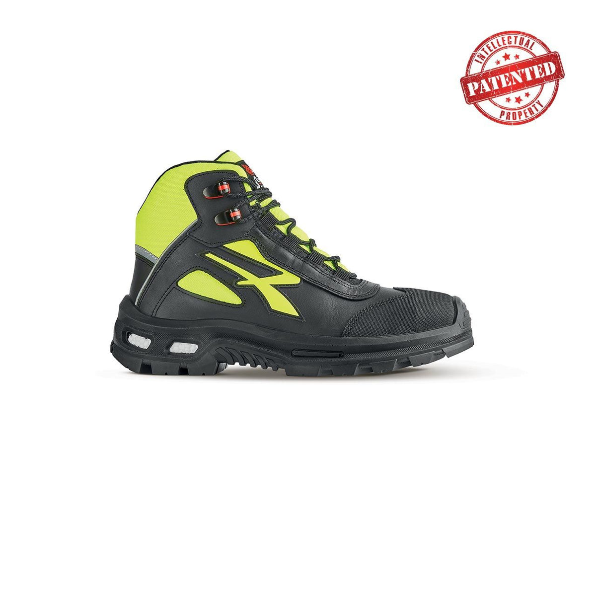U-Power Sicherheitshochschuhe S3S FORM s ESD BLACK / YELLOW