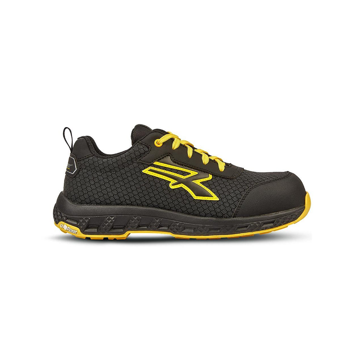 U-Power Sicherheitshalbschuhe S3S MAVERICK ESD BLACK / YELLOW