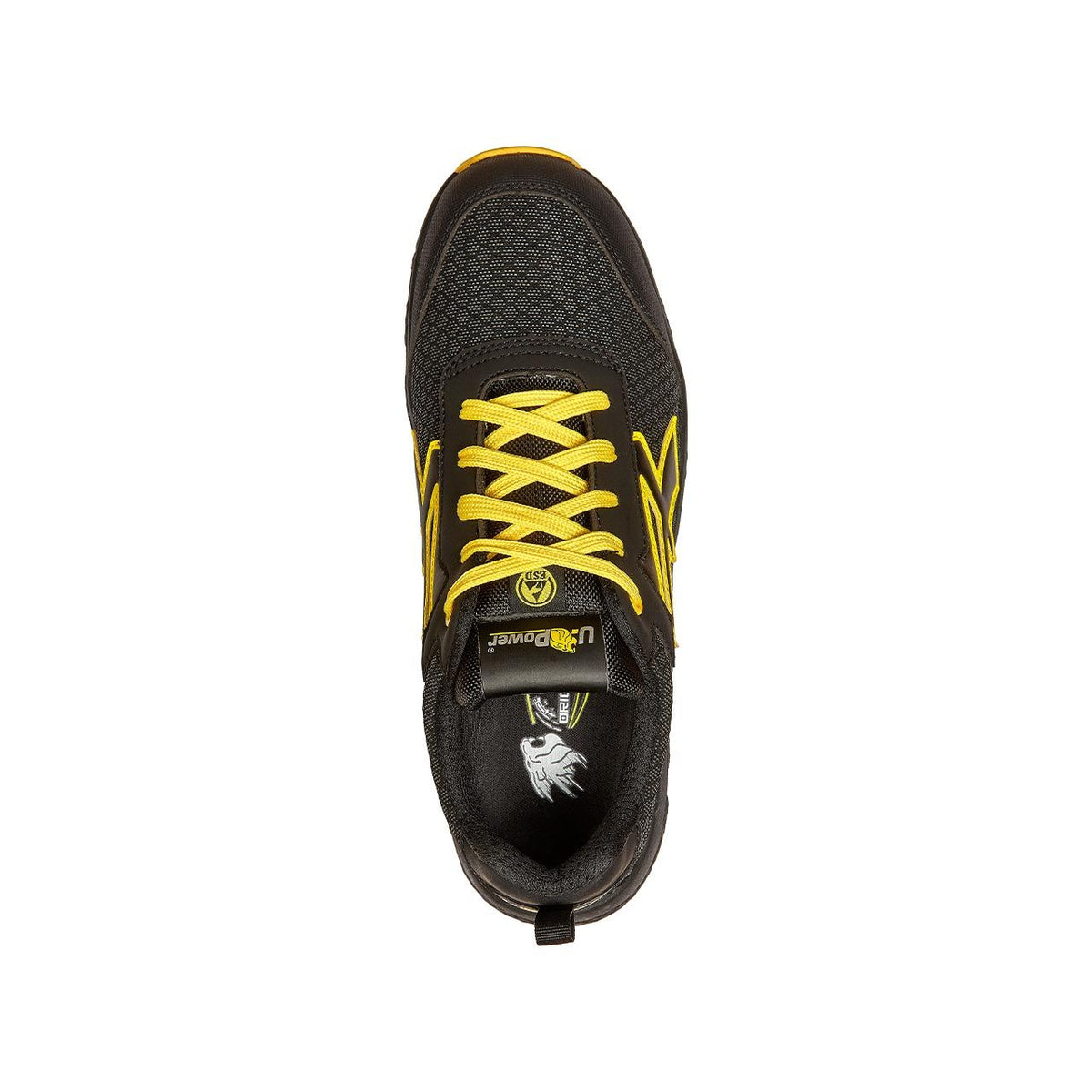 U-Power Sicherheitshalbschuhe S3S MAVERICK ESD BLACK / YELLOW