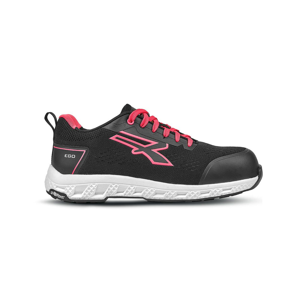 U-Power Sicherheitshalbschuhe S1PS MAYA ESD BLACK / PINK FLUO