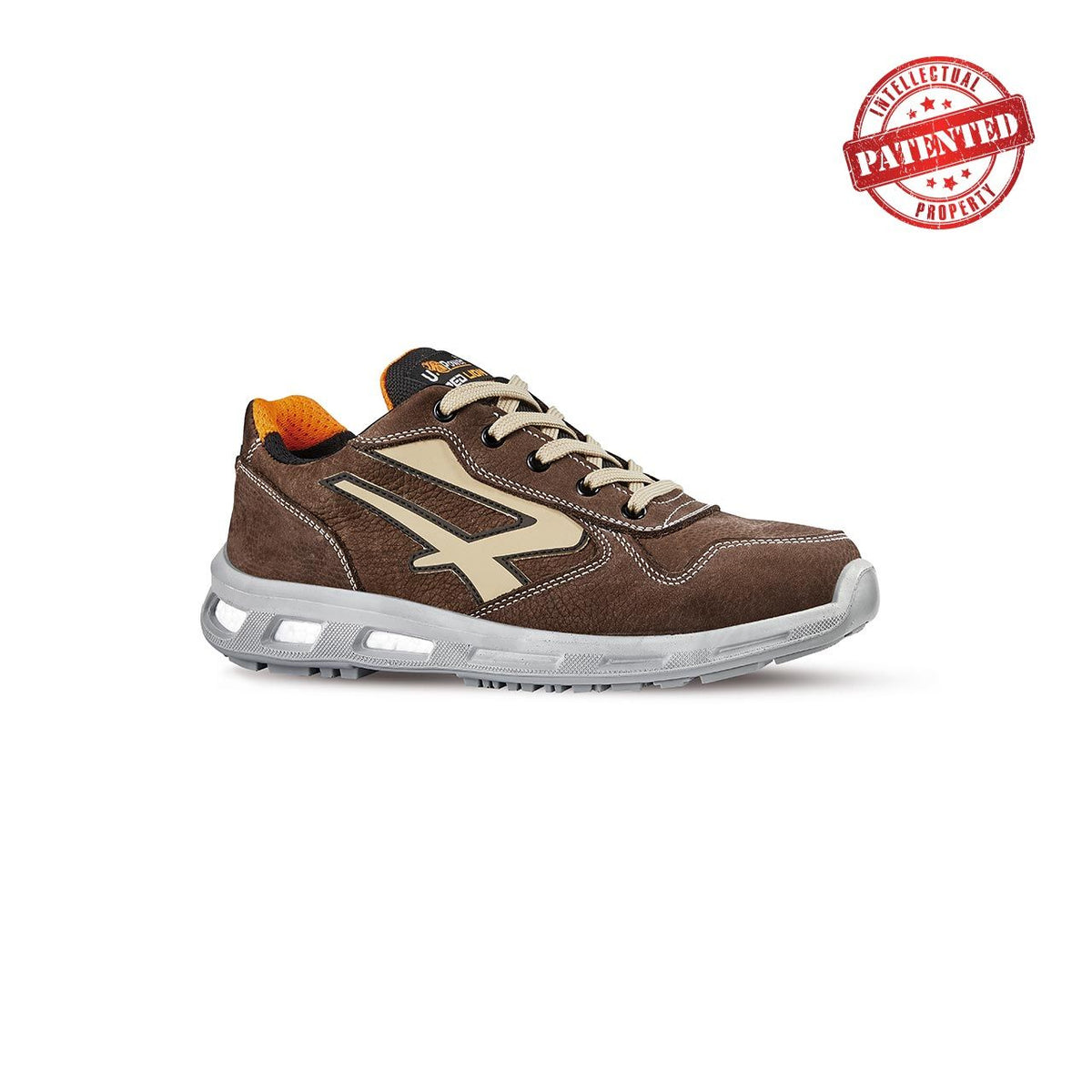 U-Power Sicherheitshalbschuhe S3S SPYKE s ESD BROWN / TAUPE